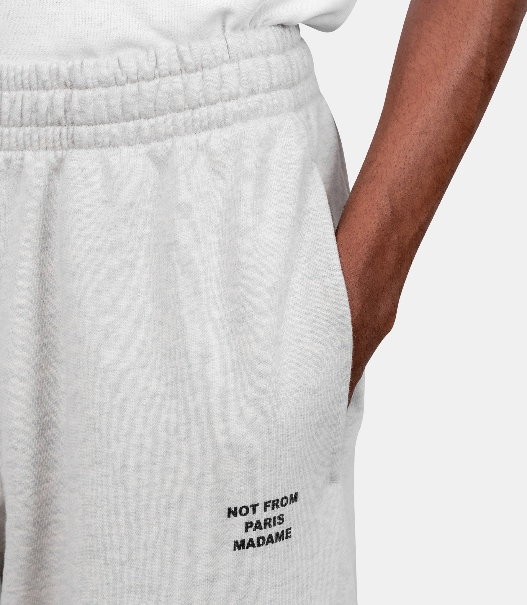 Pantalon jogging slogan-PERM-BP208-CO312-GY-XS-Drôle de monsieur