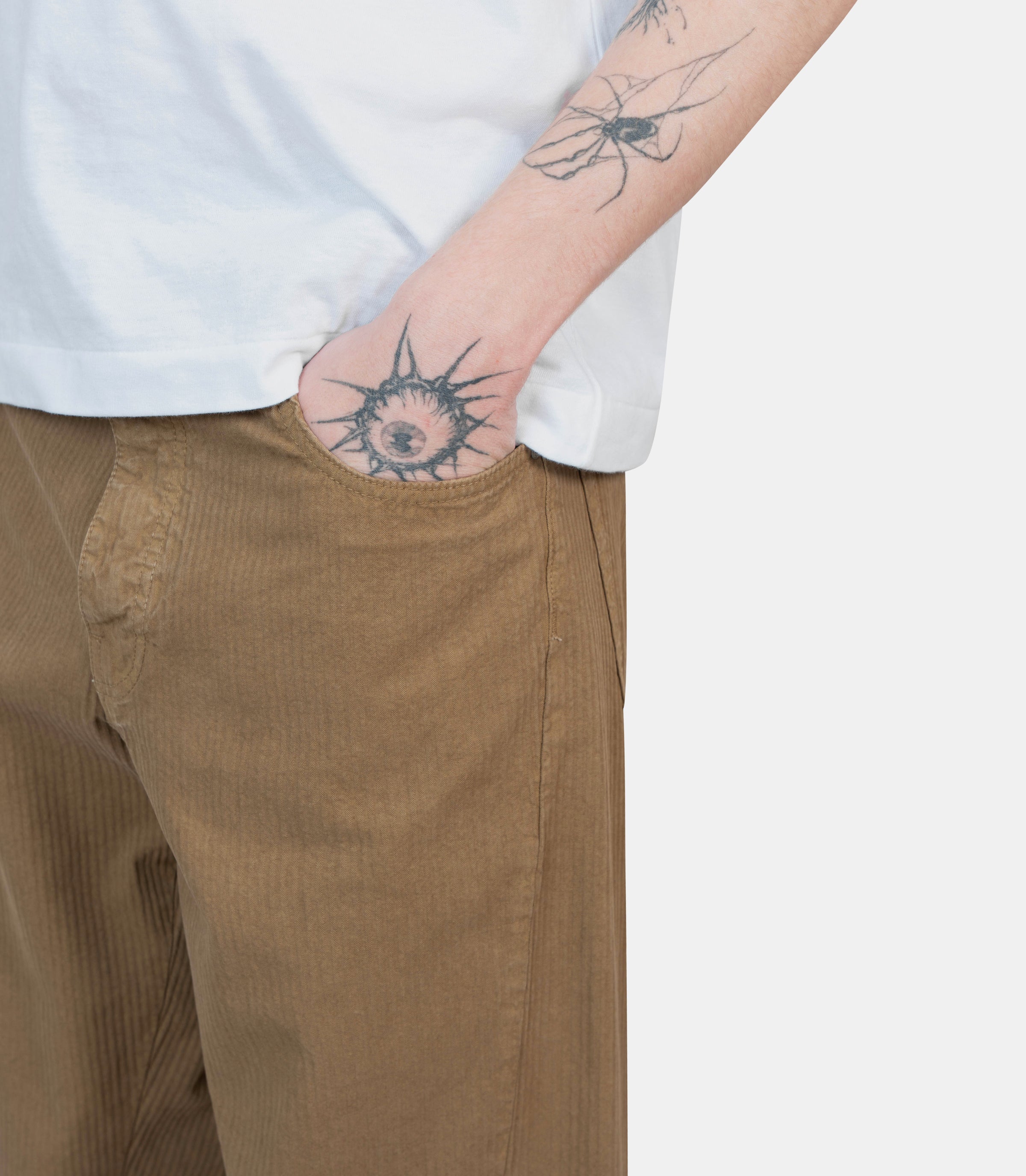 Pantalon large torsadé5120 - LIGHTBROWN - 28/32Sunflower