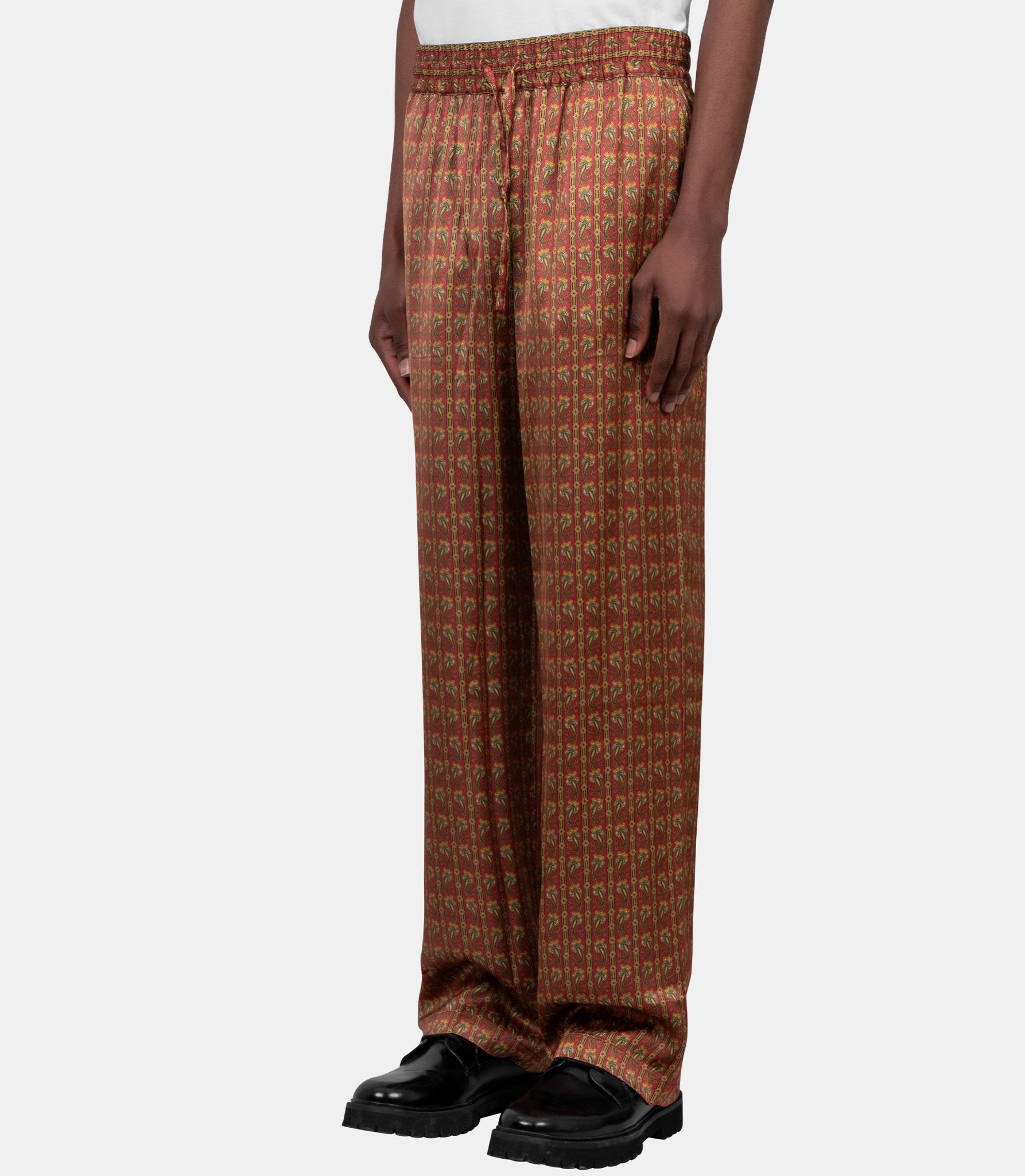 Pantalon paisley - J-BP191-VI027-RD-XS - Drôle de monsieur