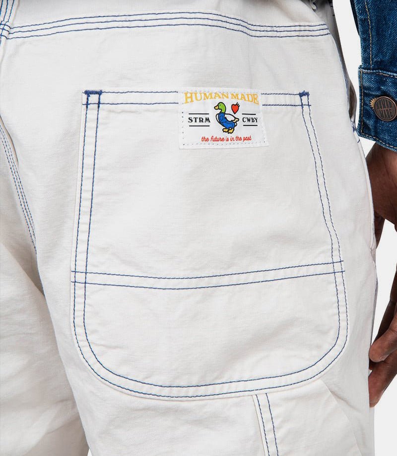 Pantalon peintre délavéHM27PT008 - WHITE - SS24 - MHuman made