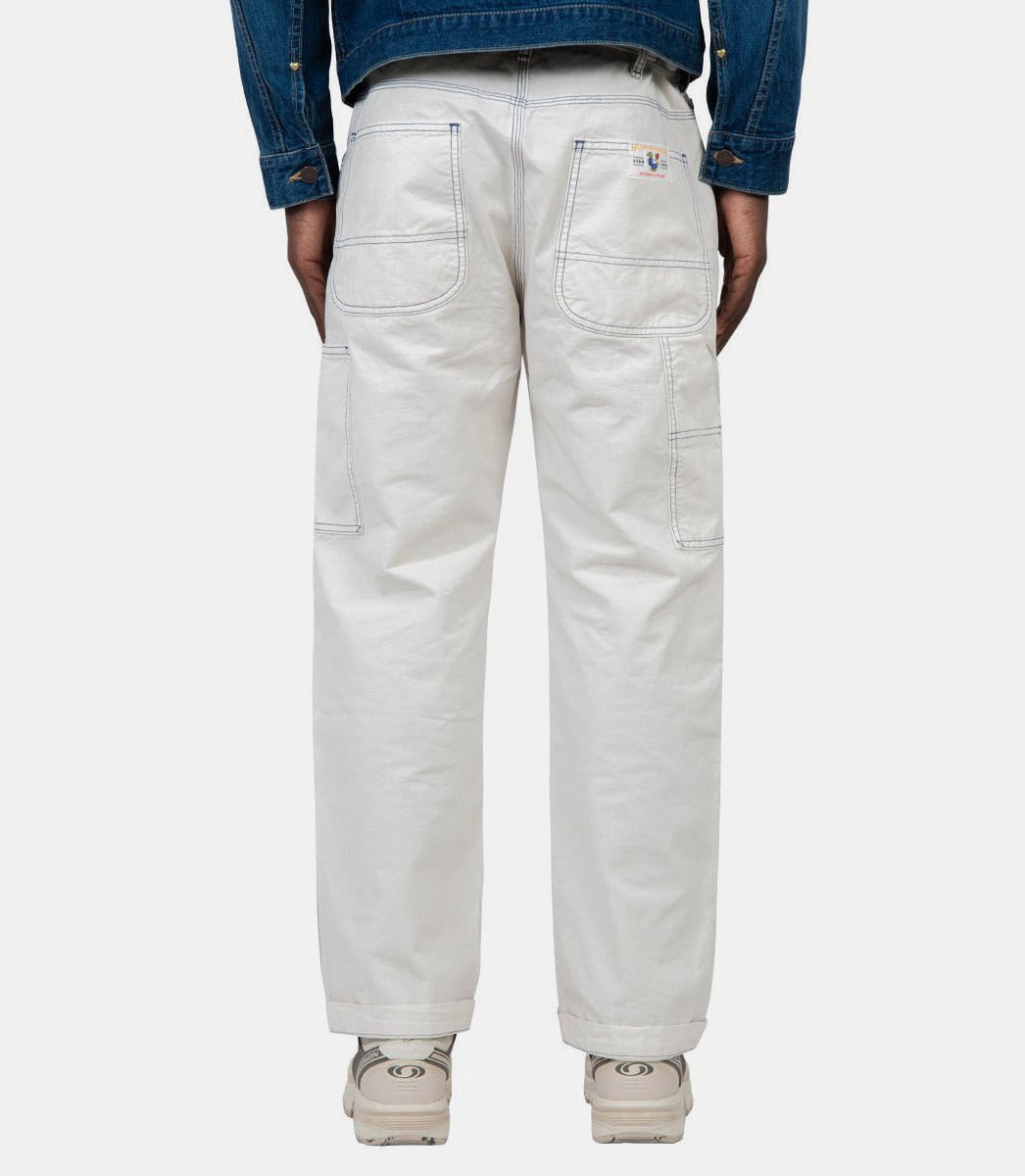 Pantalon peintre délavéHM27PT008 - WHITE - SS24 - MHuman made