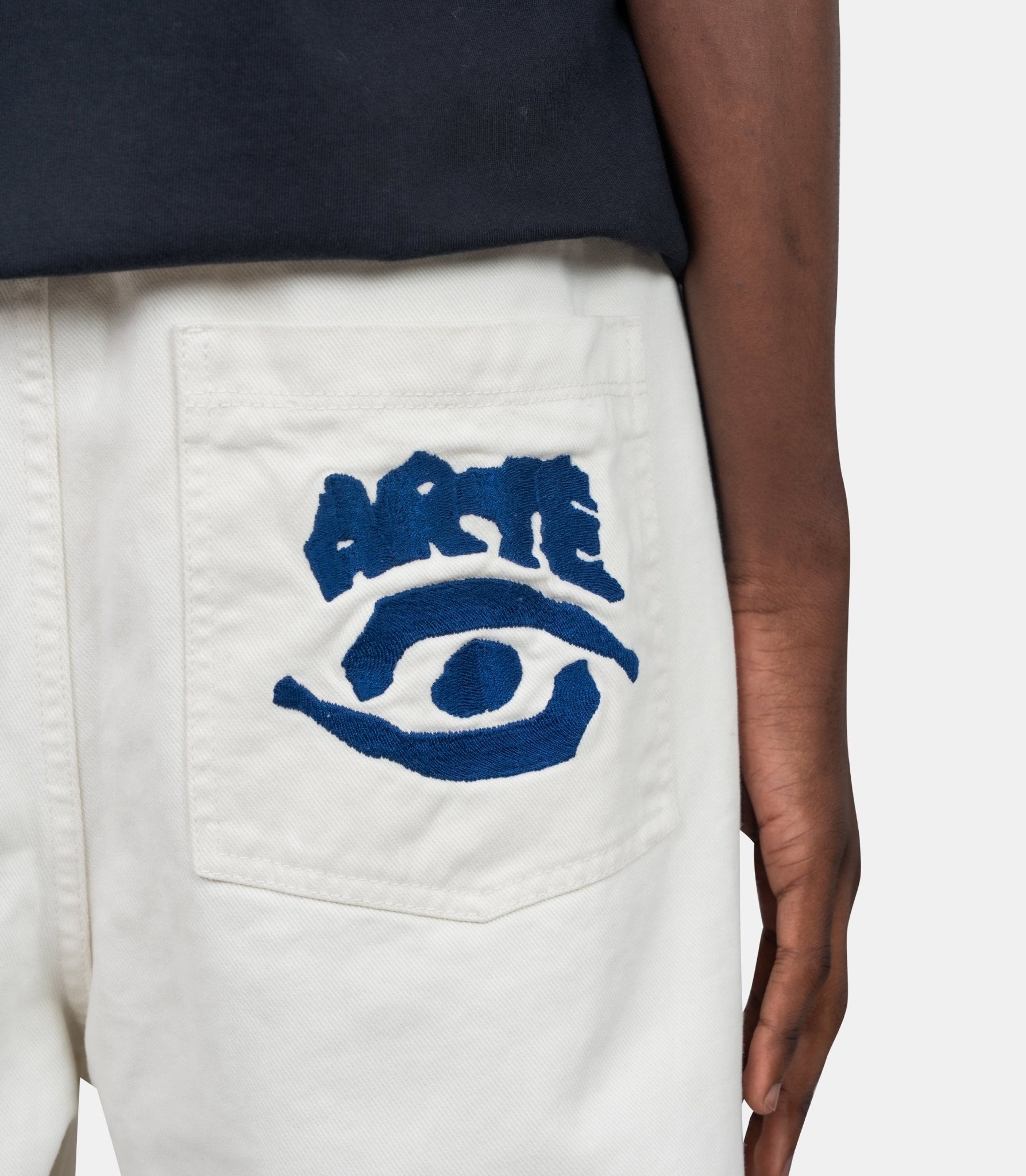 Pantalon poches arrières graphiques - AW25 - 080P - 250 - 28 - Arte