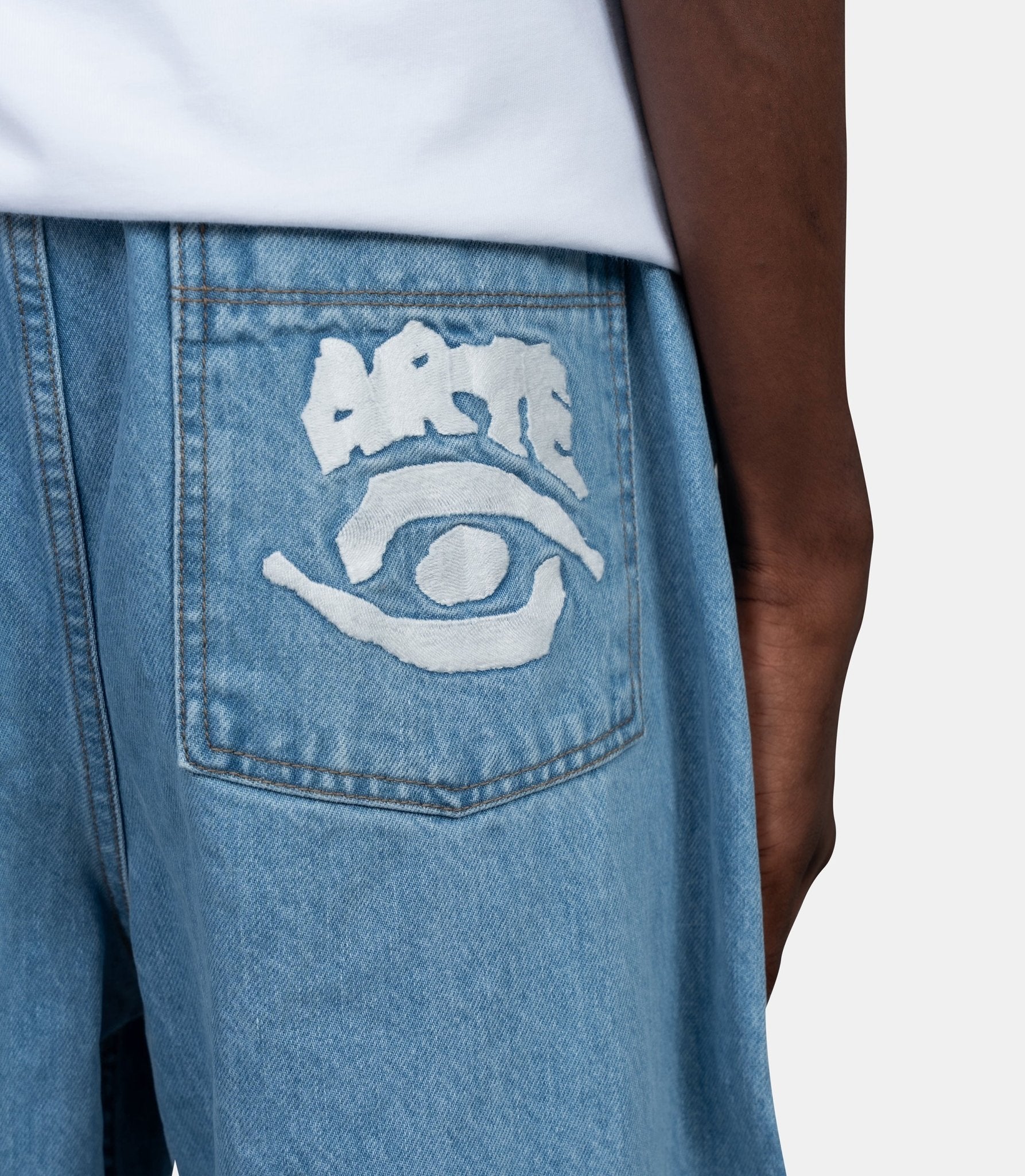 Pantalon poches arrières graphiques - AW25 - 080P - 481 - 28 - Arte