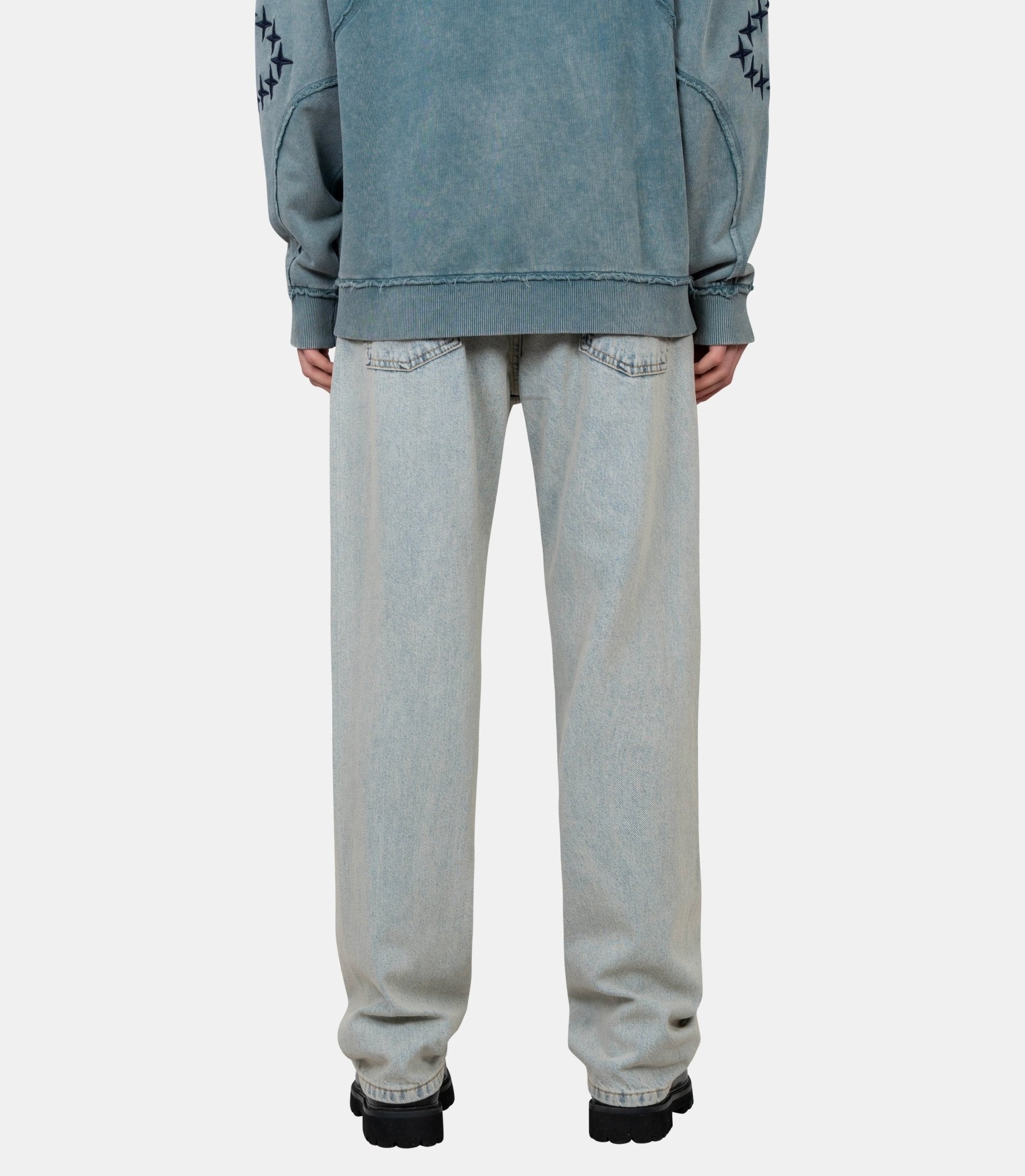 Pantalon relax denim - E25MMTRO552 - 41 - 46 - Études studio