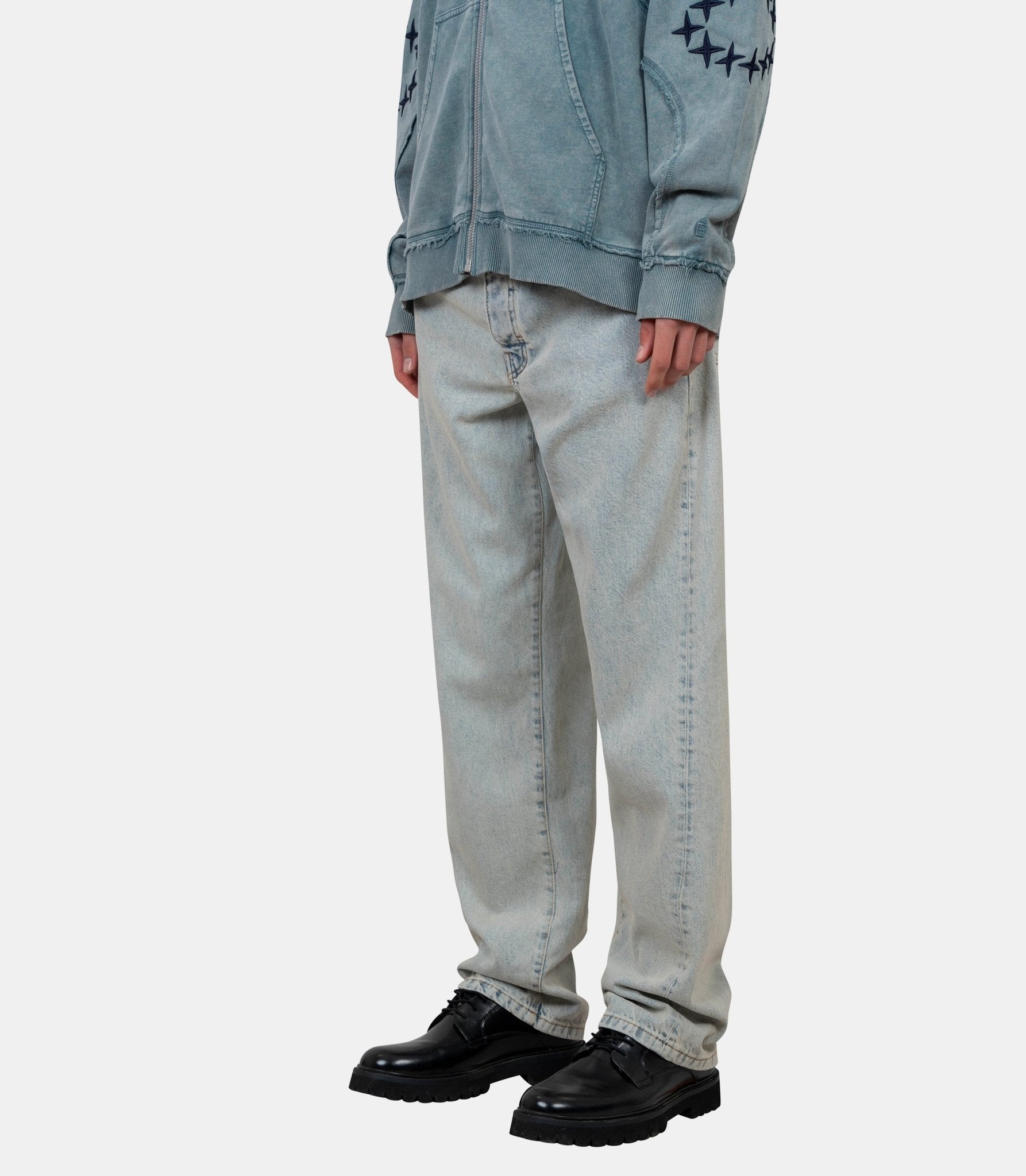 Pantalon relax denim - E25MMTRO552 - 41 - 46 - Études studio