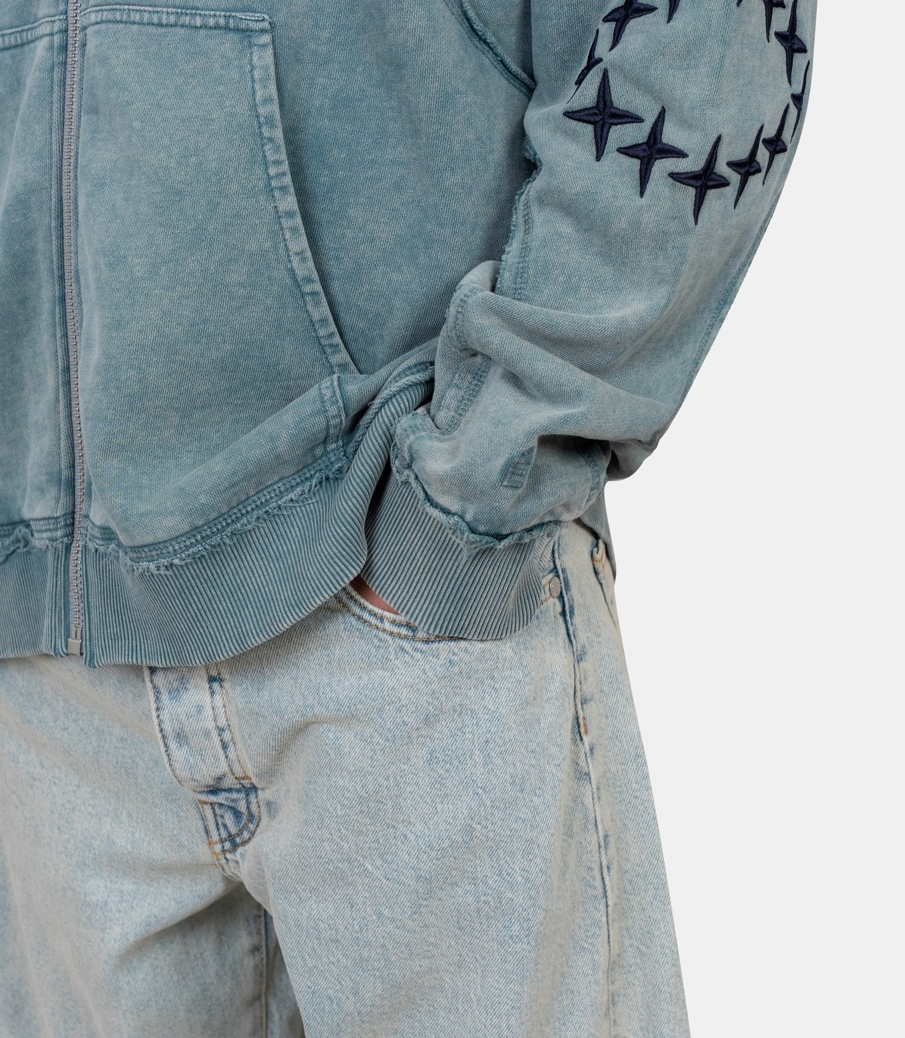 Pantalon relax denim - E25MMTRO552 - 41 - 46 - Études studio