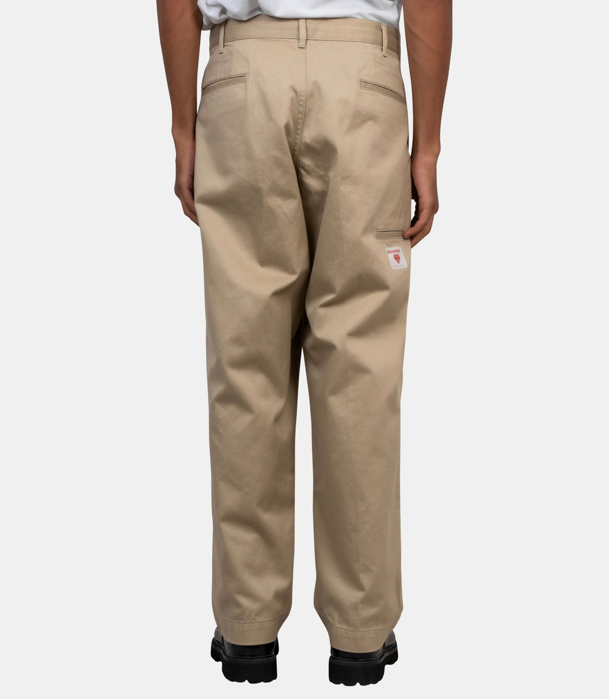 Pantalon skater-HM32PT013-BEIGE-M-Human made