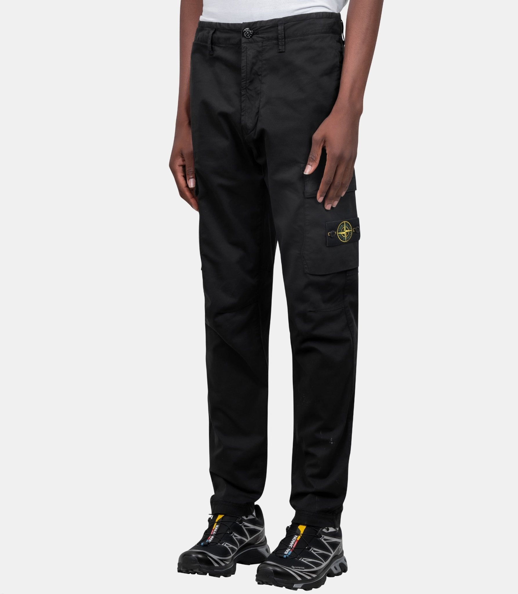 Pantalon stretch organic cotton twill-L2S153100032S0A10-V0029-29-Stone island