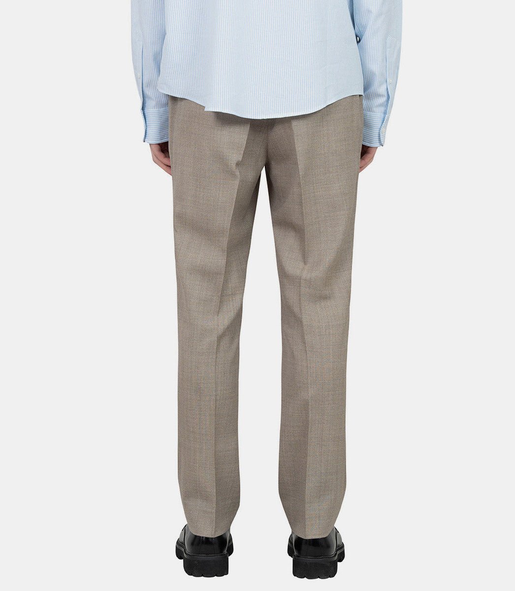 Pantalon taille élastiquée en toile de laineHTR226.WV0043 - 0952 - XSAmi
