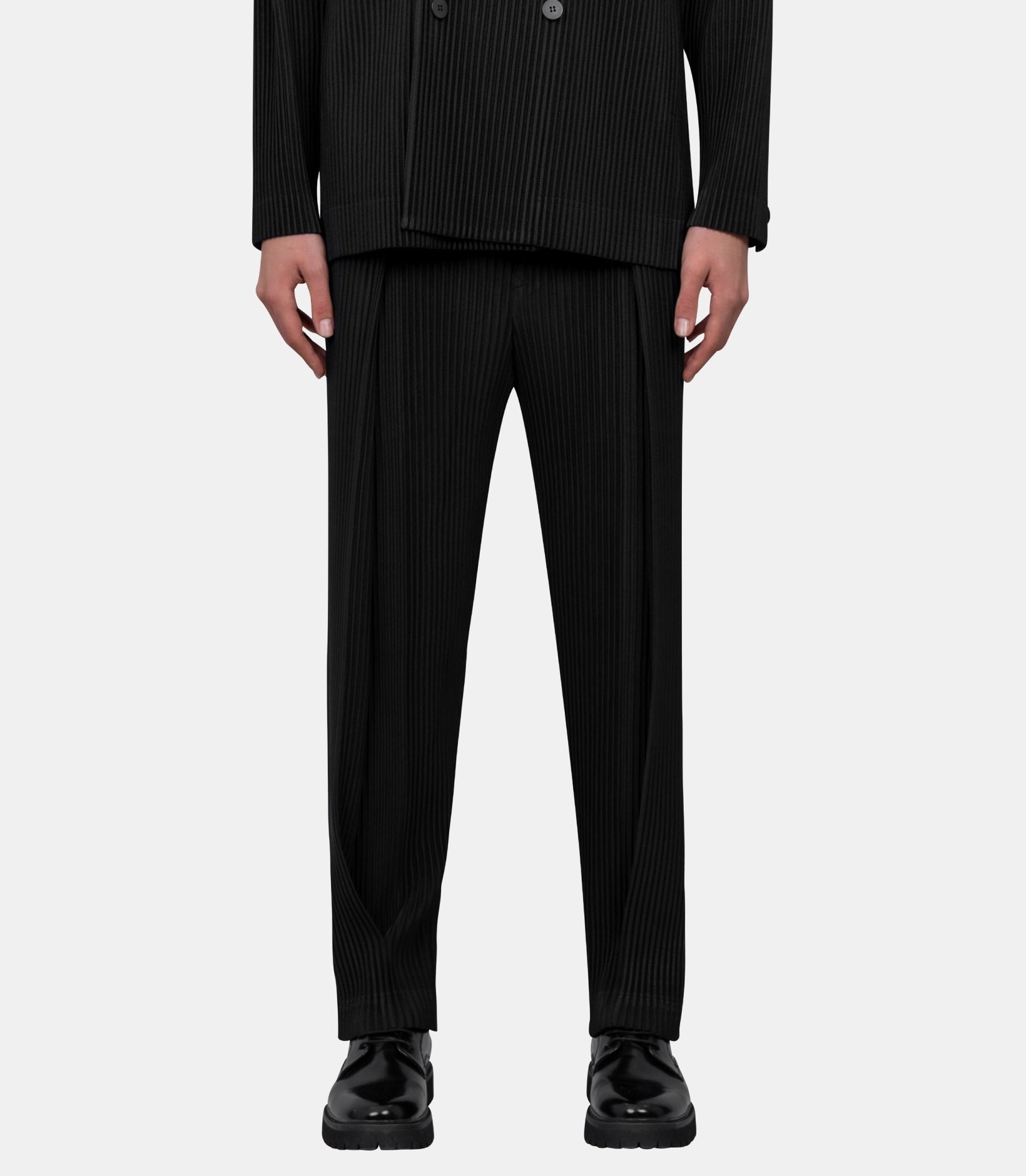 Pantalon tailored pleats 1 - HP58JF153-15-1 - Homme plissé issey miyake