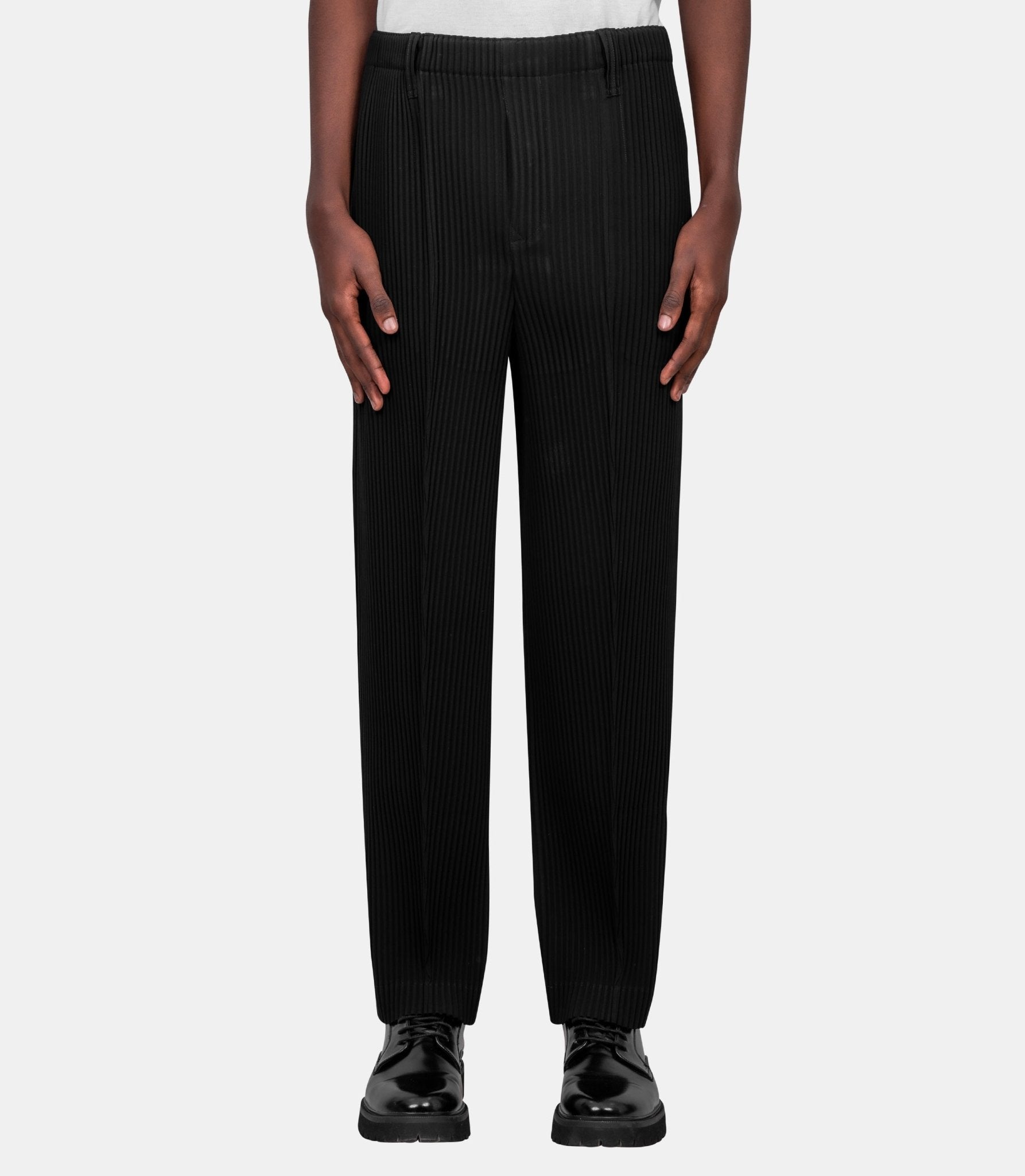 Pantalon tuxedo pleats - HP66FF183-15-1 - Homme plissé issey miyake