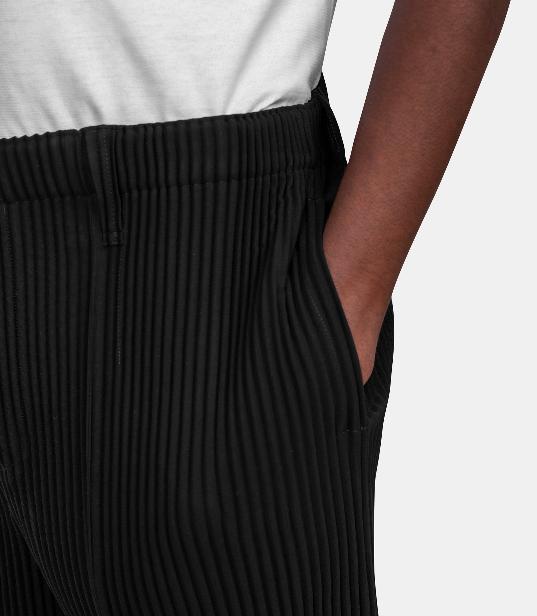Pantalon tuxedo pleats - HP66FF183-15-1 - Homme plissé issey miyake