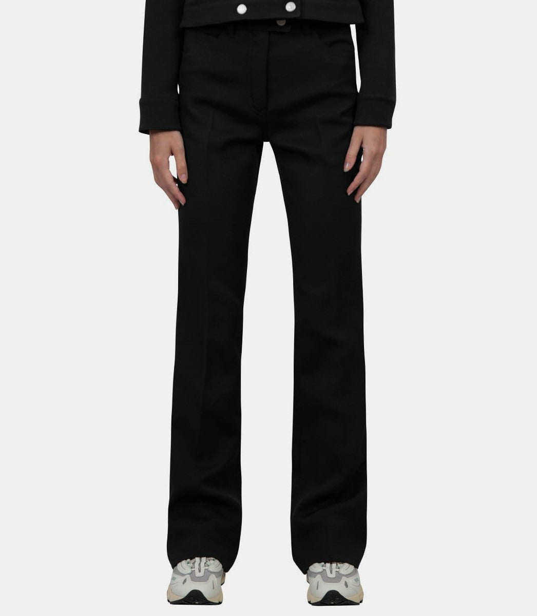 Pantalon twill 70’s bootcut signatureVESCPA018PL0007 - 9999 - FW24 - 36Courrèges