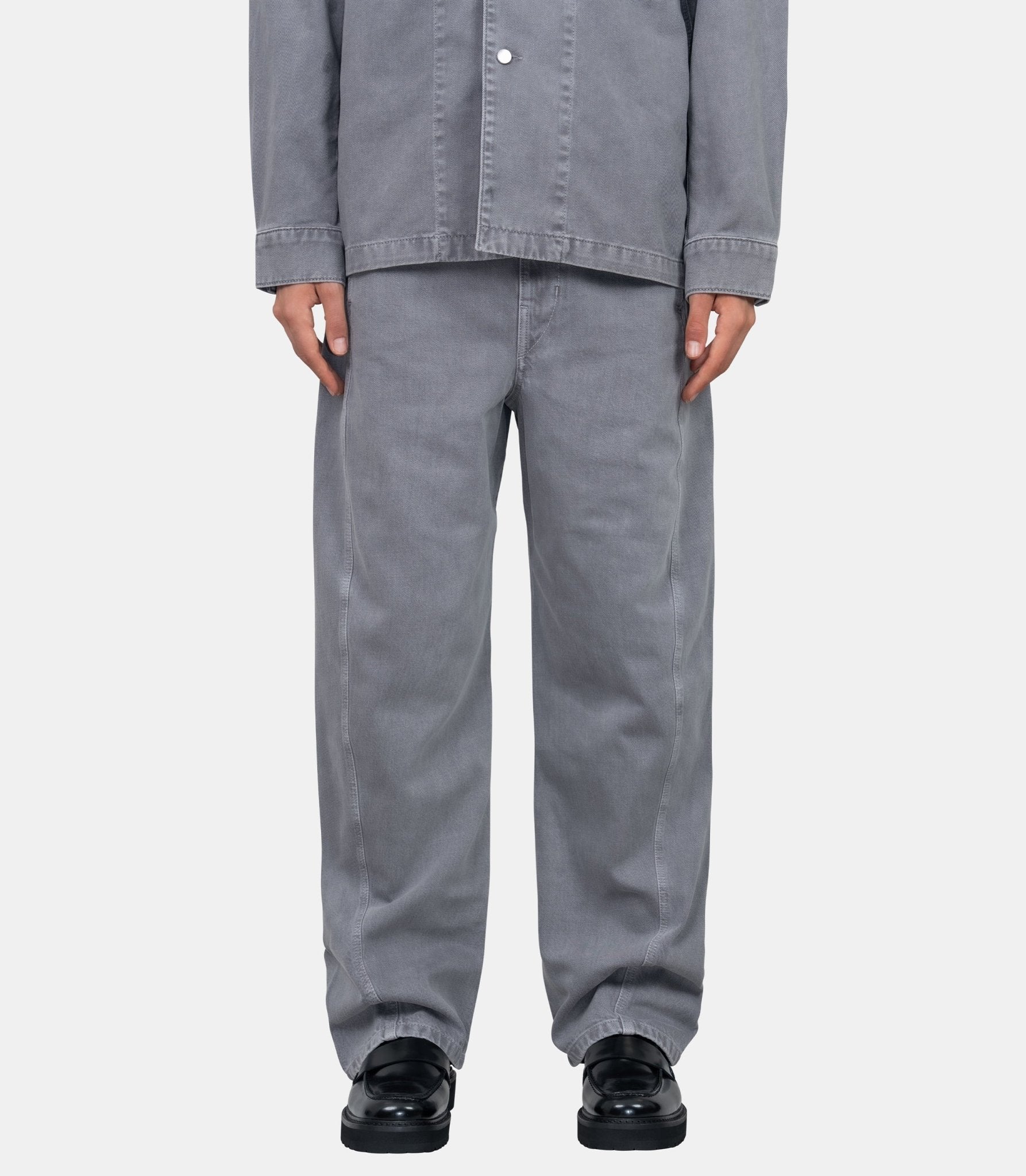 Pantalon twisted ceinturé - PA326 - LD1062 - M - Lemaire