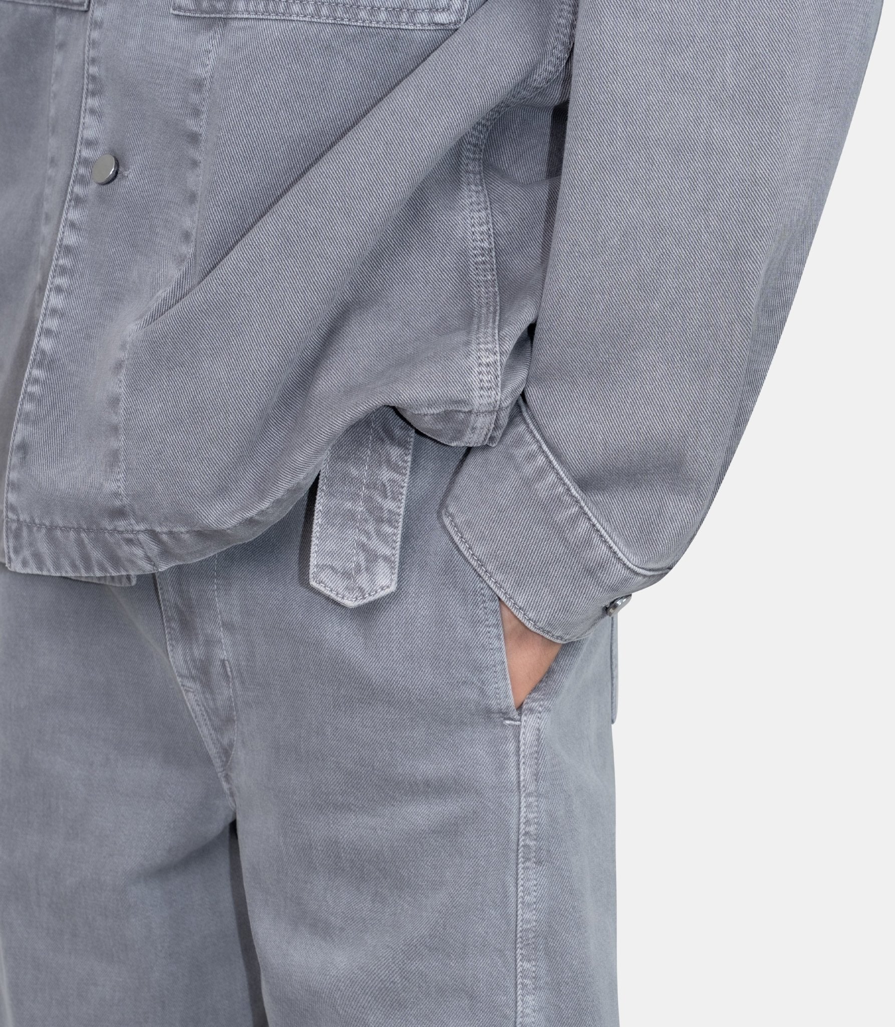 Pantalon twisted ceinturé - PA326 - LD1062 - M - Lemaire