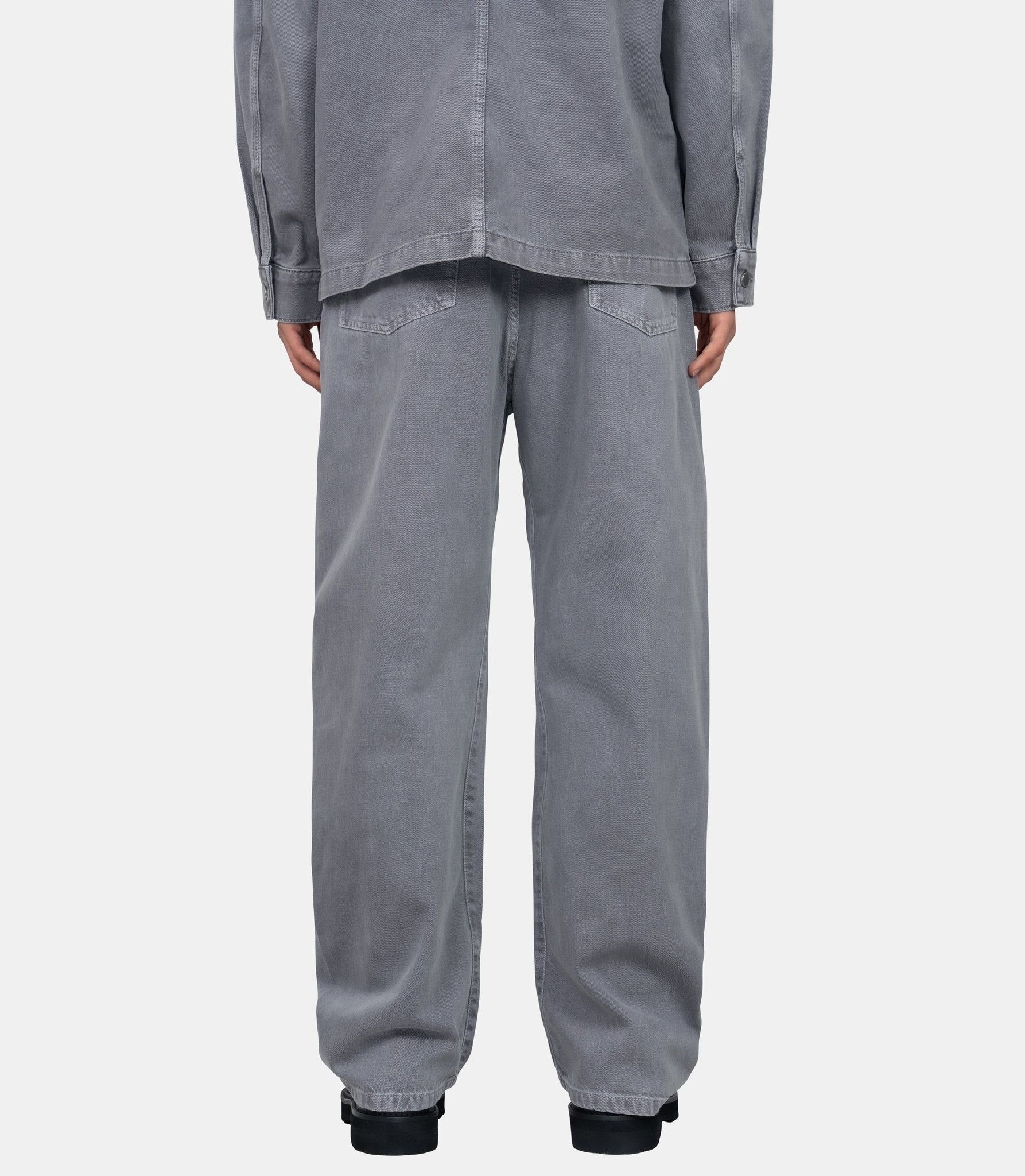 Pantalon twisted ceinturé - PA326 - LD1062 - M - Lemaire