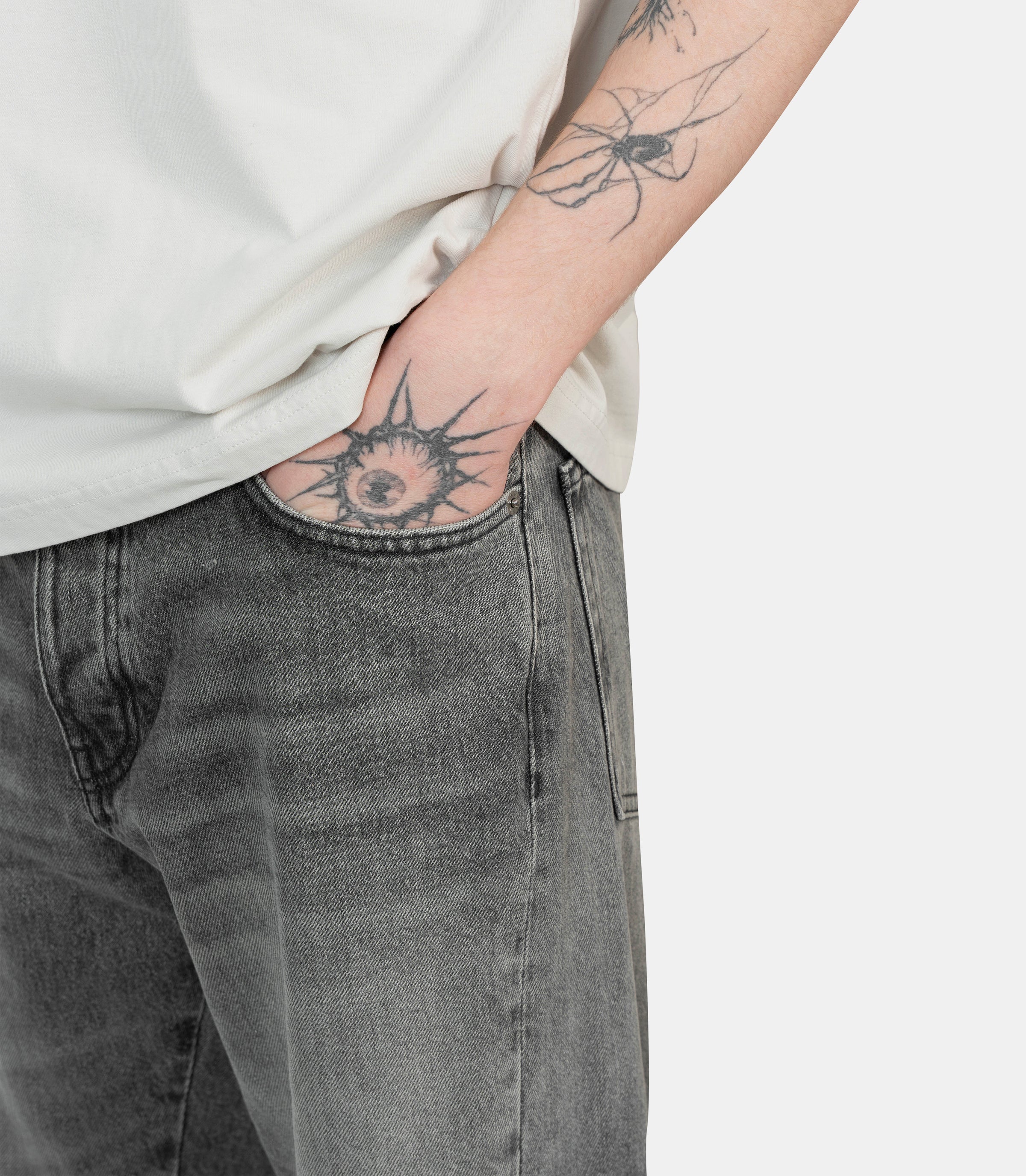 Pantalon wide twist5075 - BLACKSTONE - 28/32Sunflower