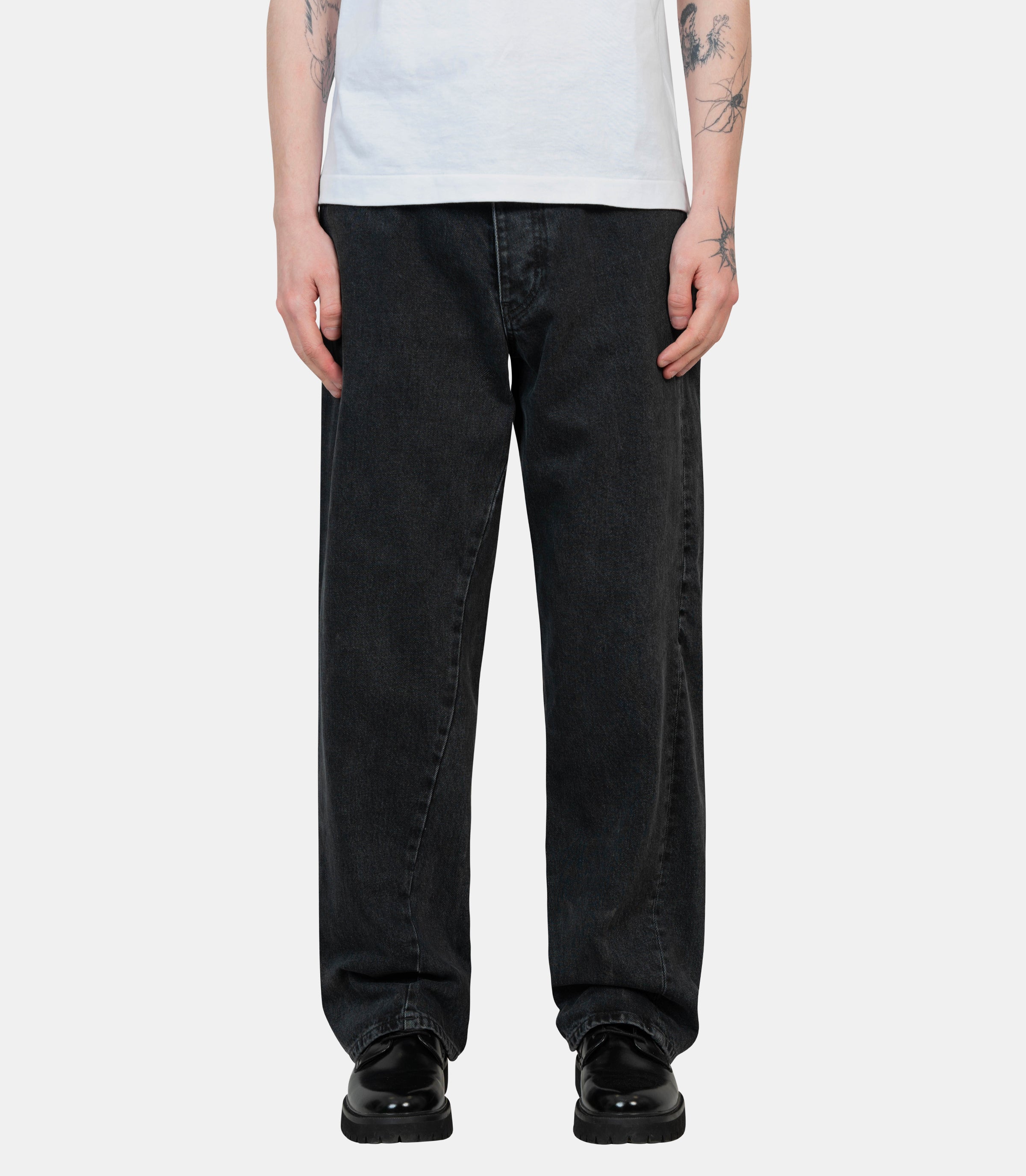 Pantalon wide twist5094 - BLACKWASHED - 30/32Sunflower