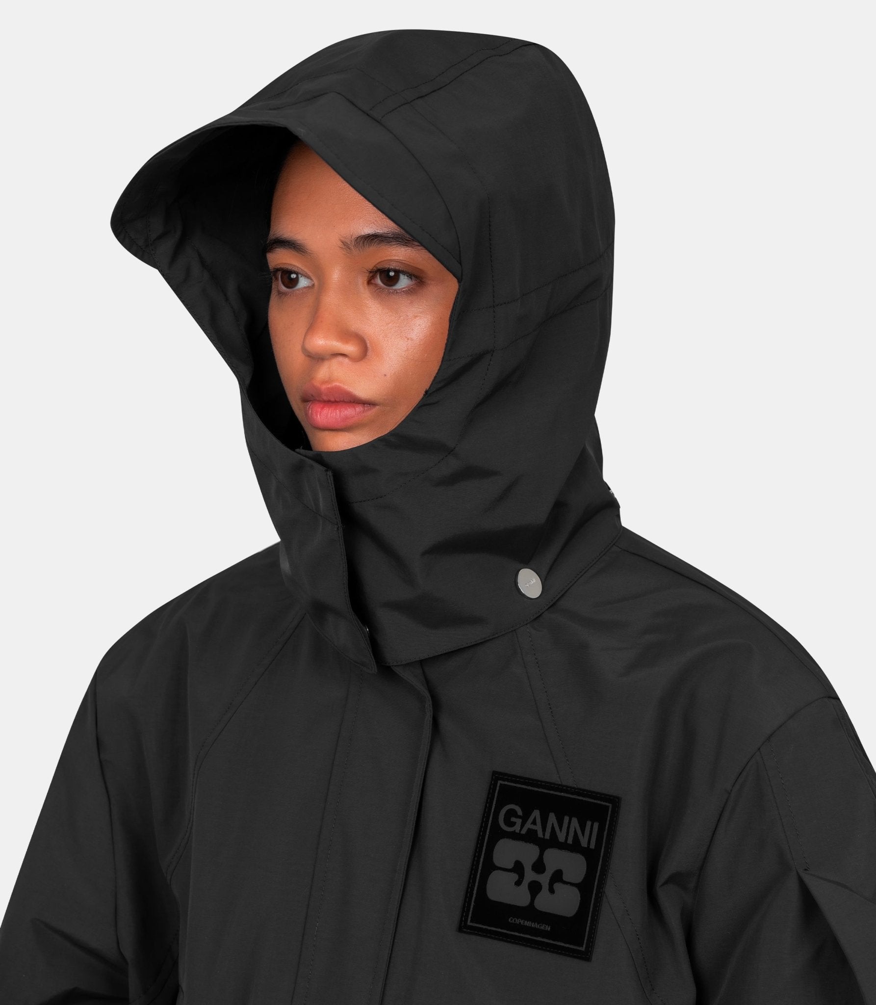 Parka trois couches - W1012 - 252 - 34 - Ganni