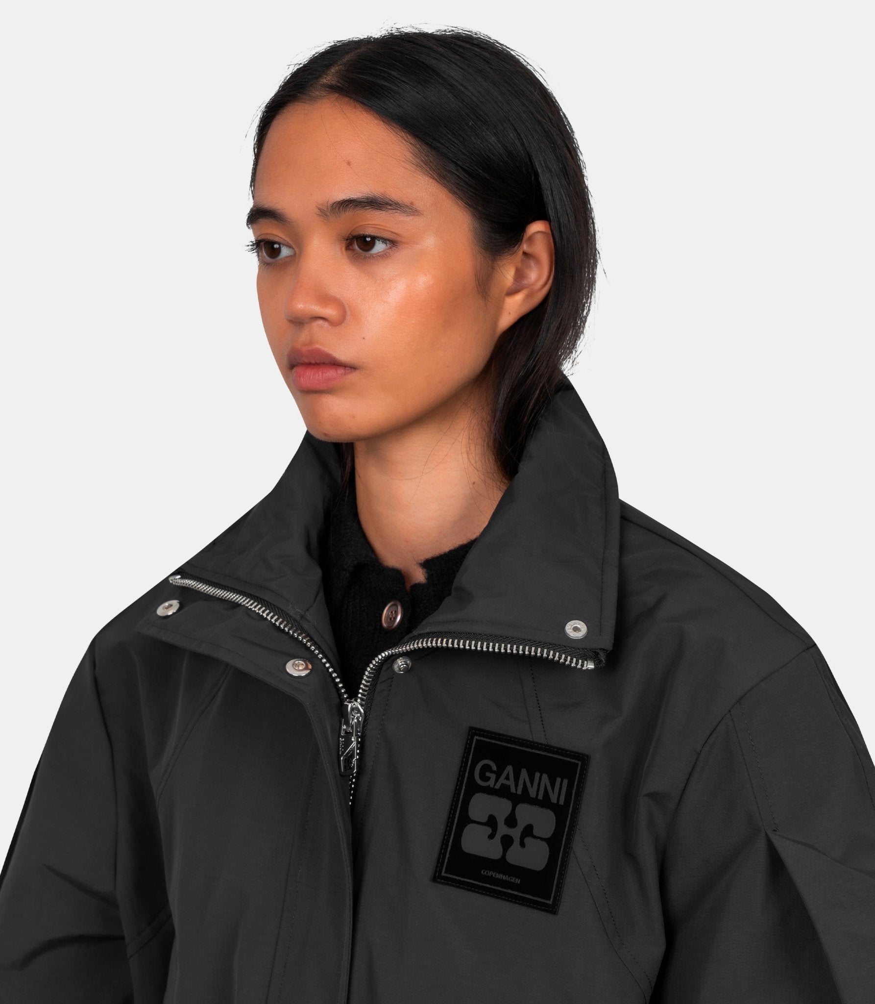 Parka trois couches - W1012 - 252 - 34 - Ganni