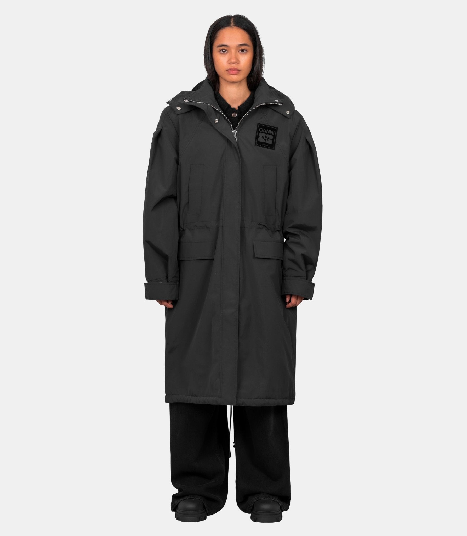 Parka trois couches - W1012 - 252 - 34 - Ganni