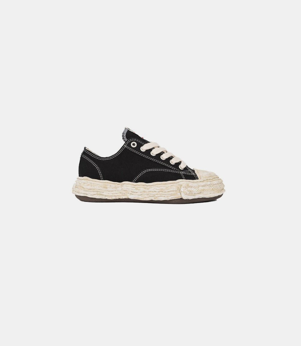 Peterson low dyed soleA13FW713 - BLACK - 36Mihara yasuhiro