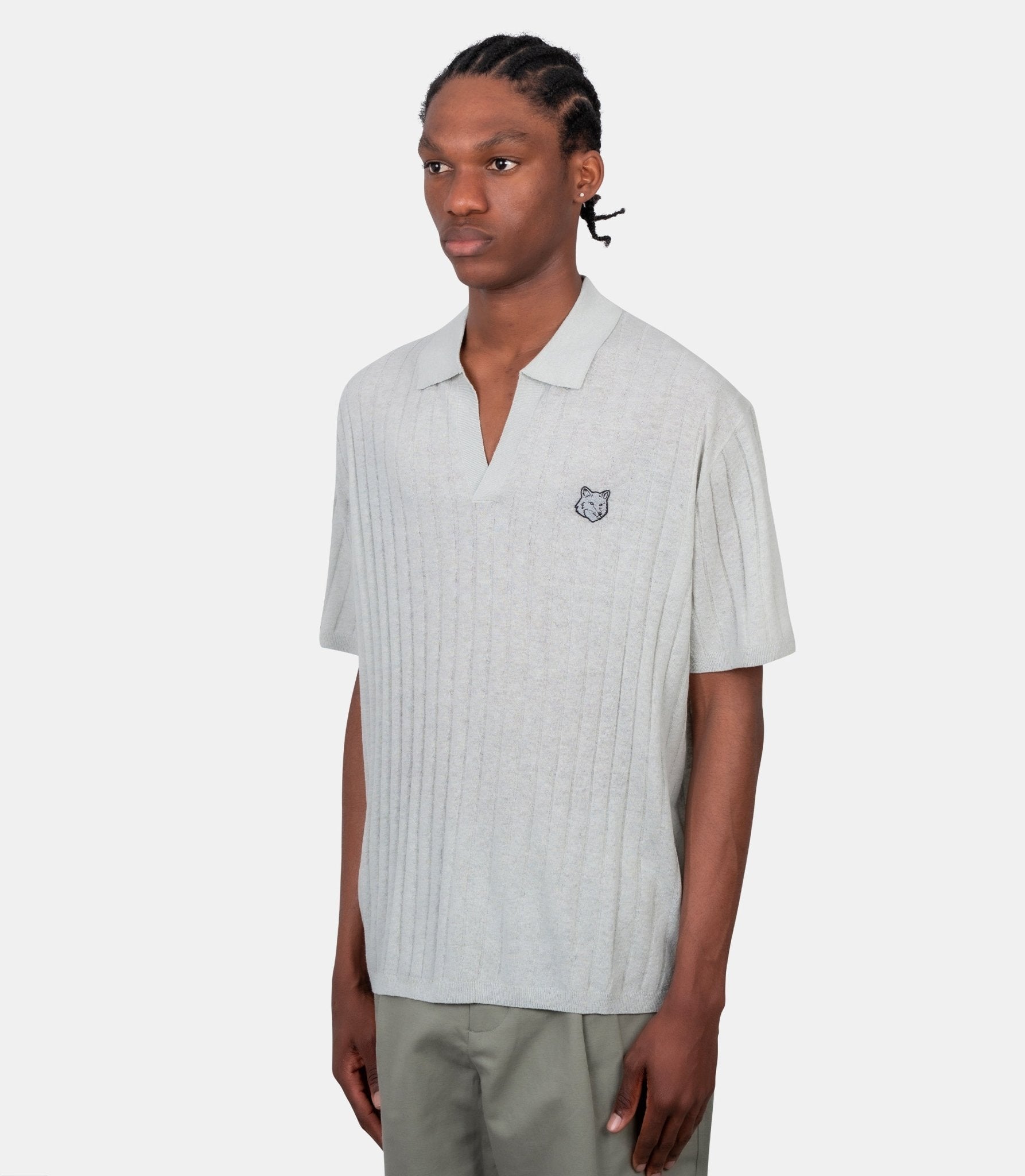 Polo à manches courtes - QM00203KT1198-0477-S - Maison kitsuné