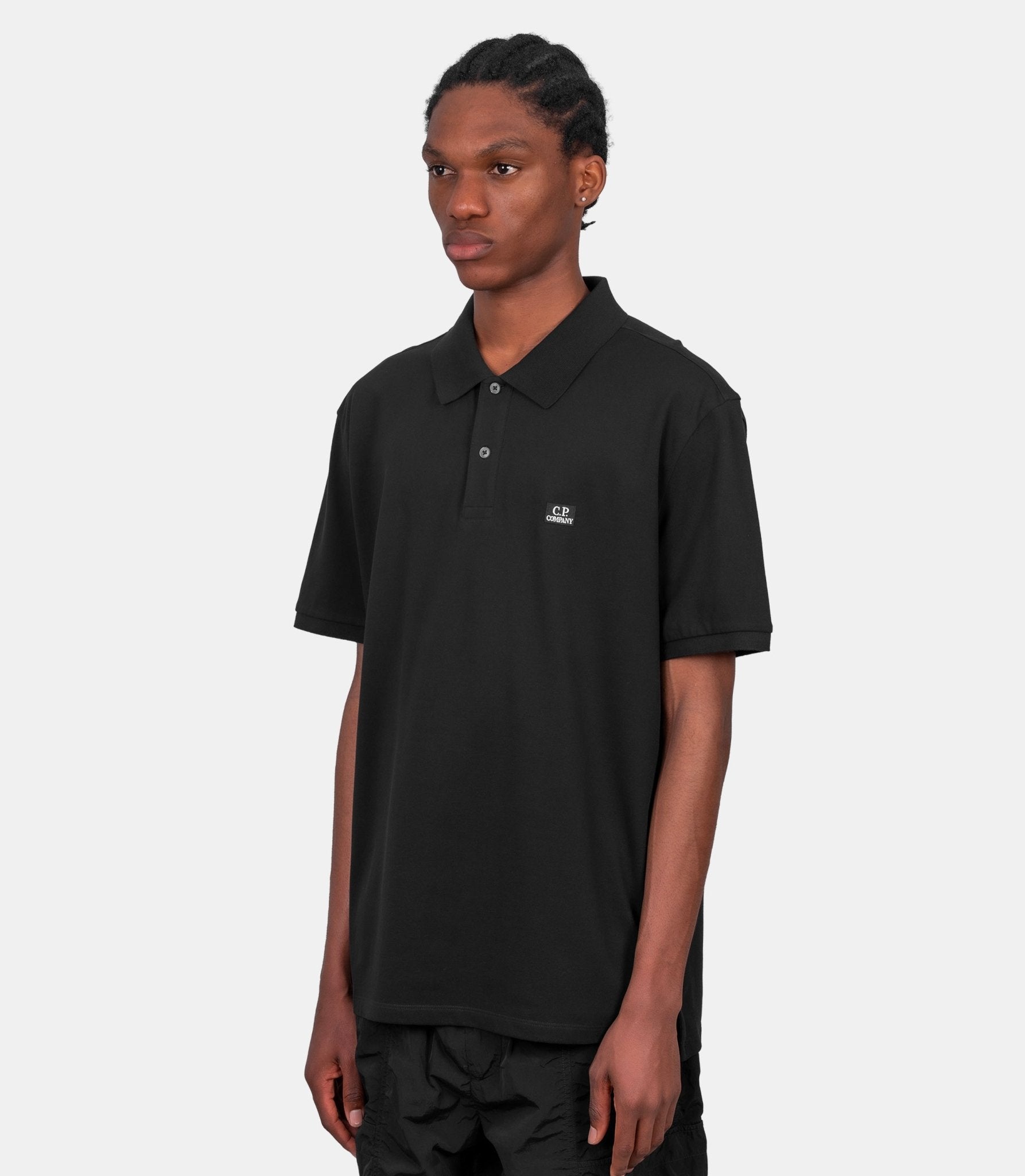 Polo à manches courtes stretch piquet - RCCMPL721A-005263W-999-S - C.p. company