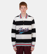 Polo à rayures drôle-M-PL183-CO324-OW-XS-Drôle de monsieur
