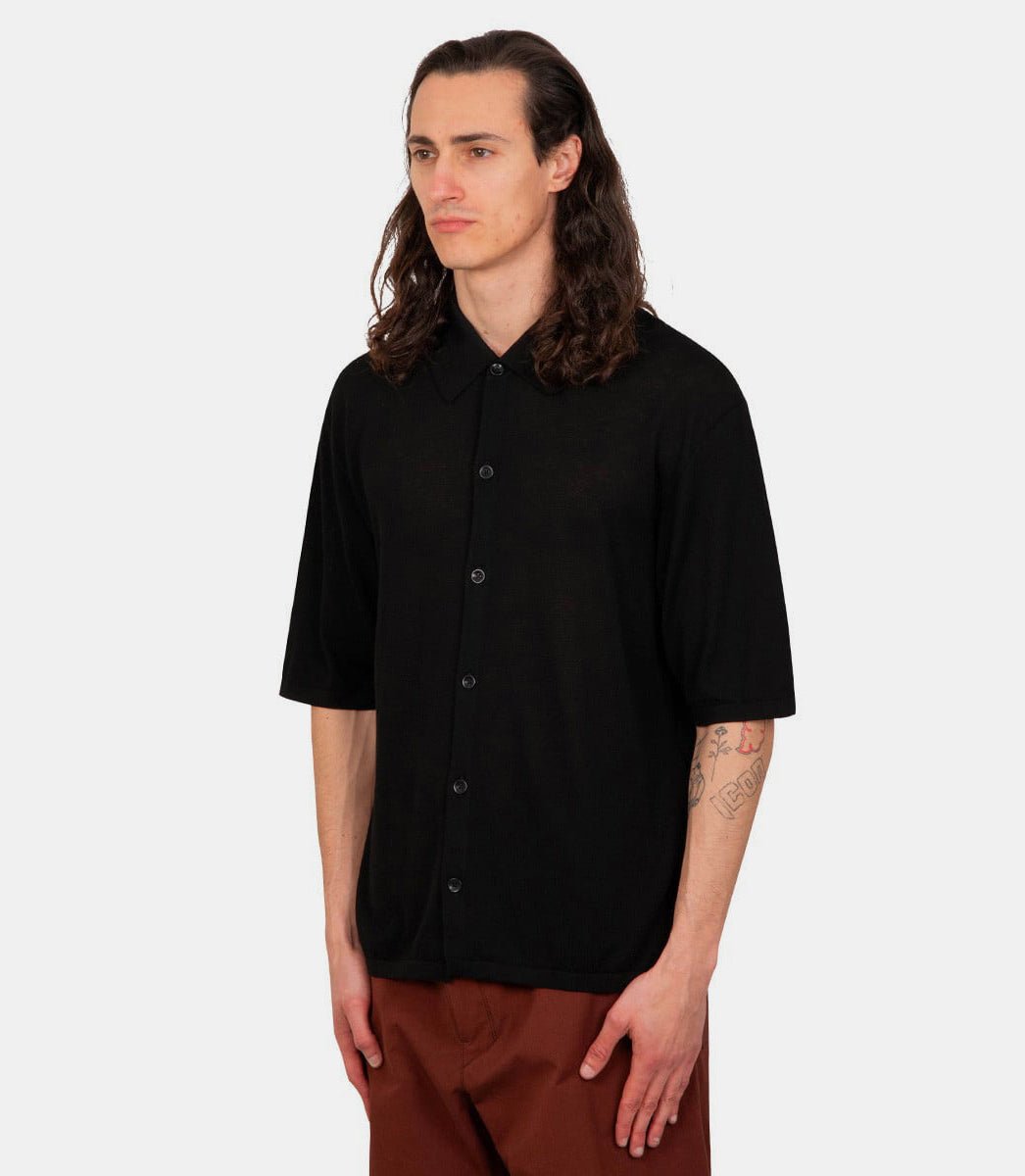 Polo chemiseTO1225LK116 - BK999 - SS24 - SLemaire
