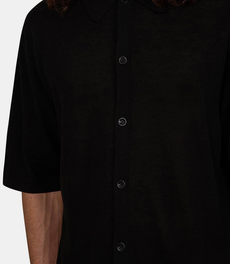Polo chemiseTO1225LK116 - BK999 - SS24 - SLemaire
