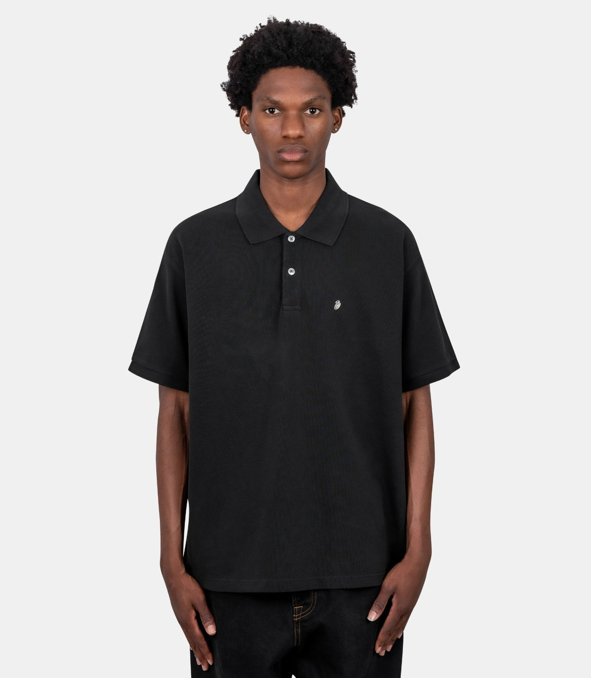 Polo classique piqué-1140367-0001-S-Stüssy