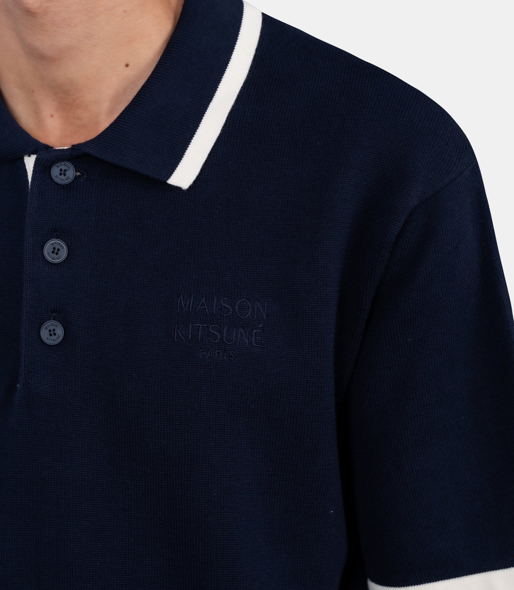 Polo confort - QM00208KT1135-0413-S - Maison kitsuné