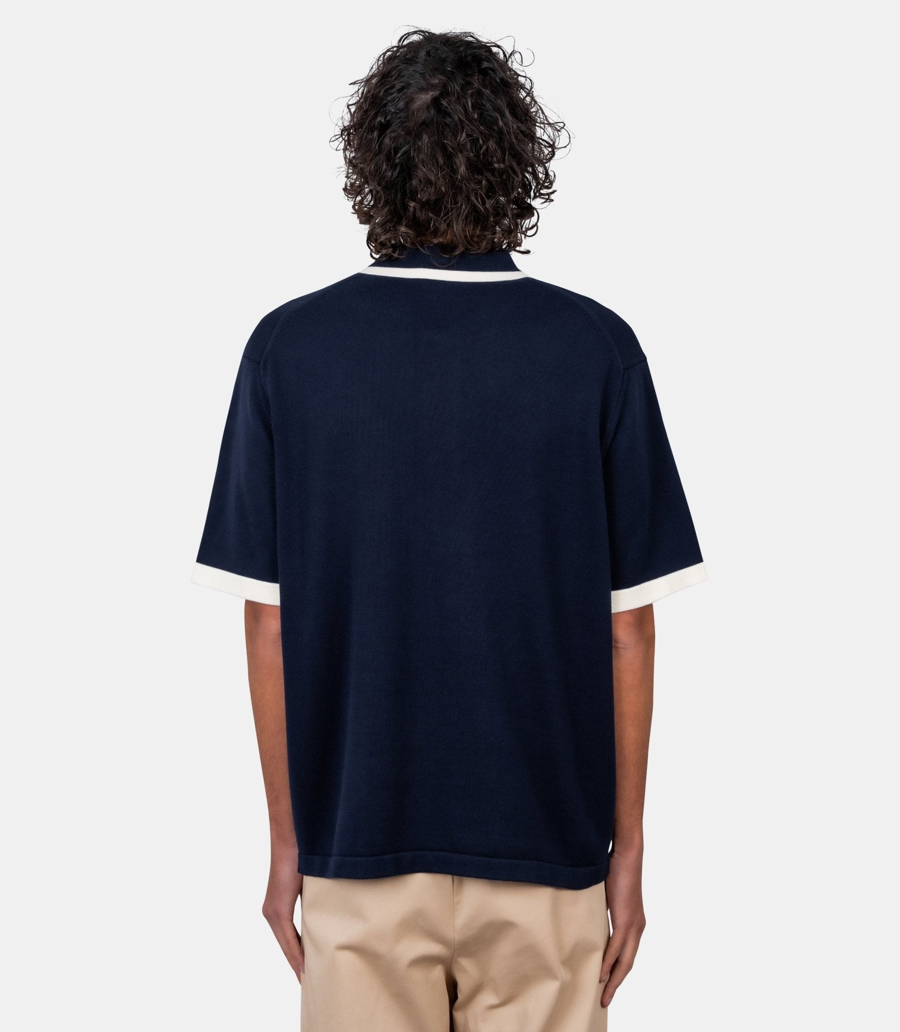 Polo confort - QM00208KT1135-0413-S - Maison kitsuné