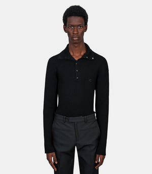 Polo côtelé - 325MPO050FI0036 - 9999 - S - Courrèges