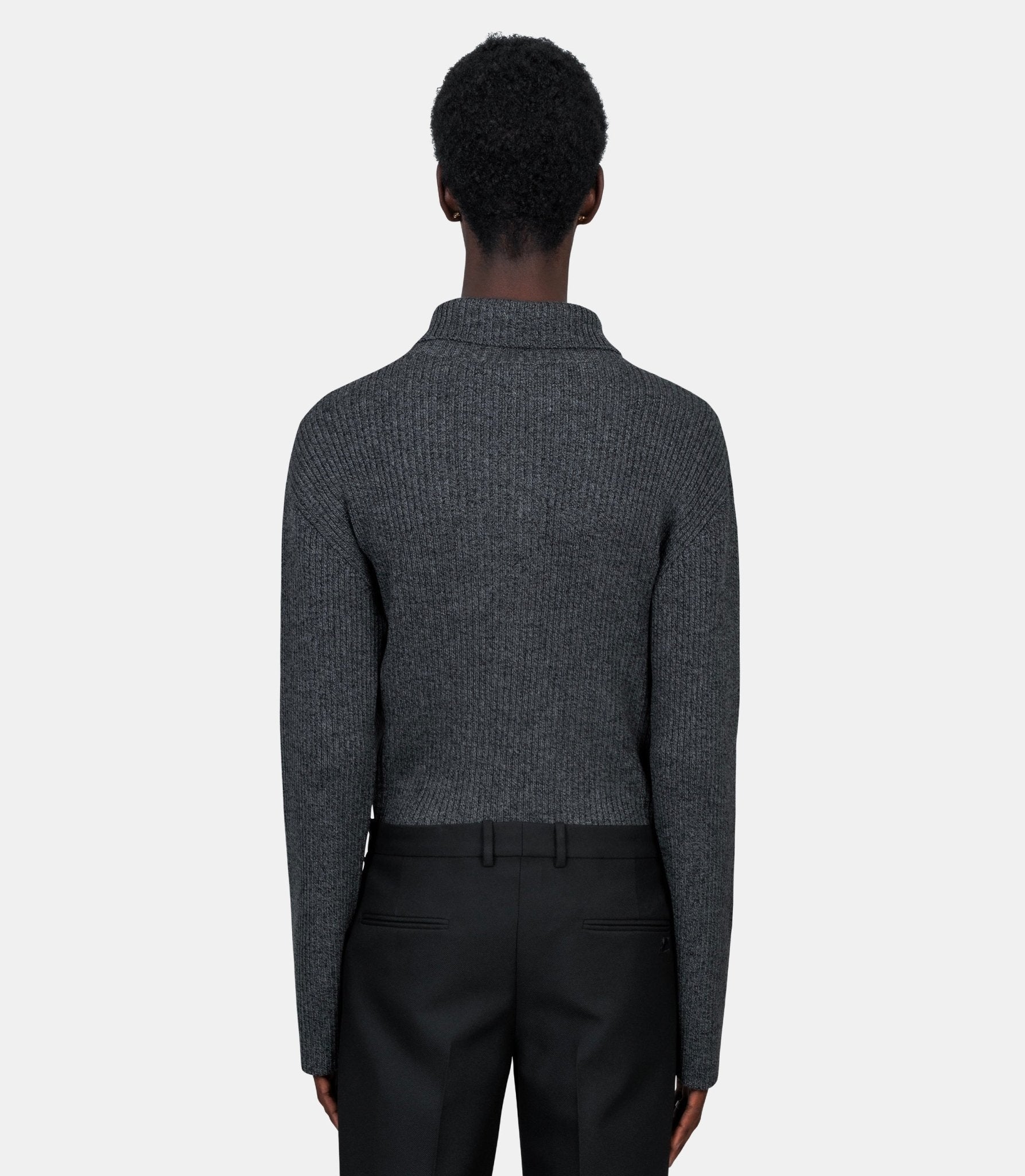 Polo côtelé - 325MPO050FI0036 - B073 - S - Courrèges