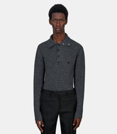 Polo côtelé - 325MPO050FI0036 - B073 - S - Courrèges