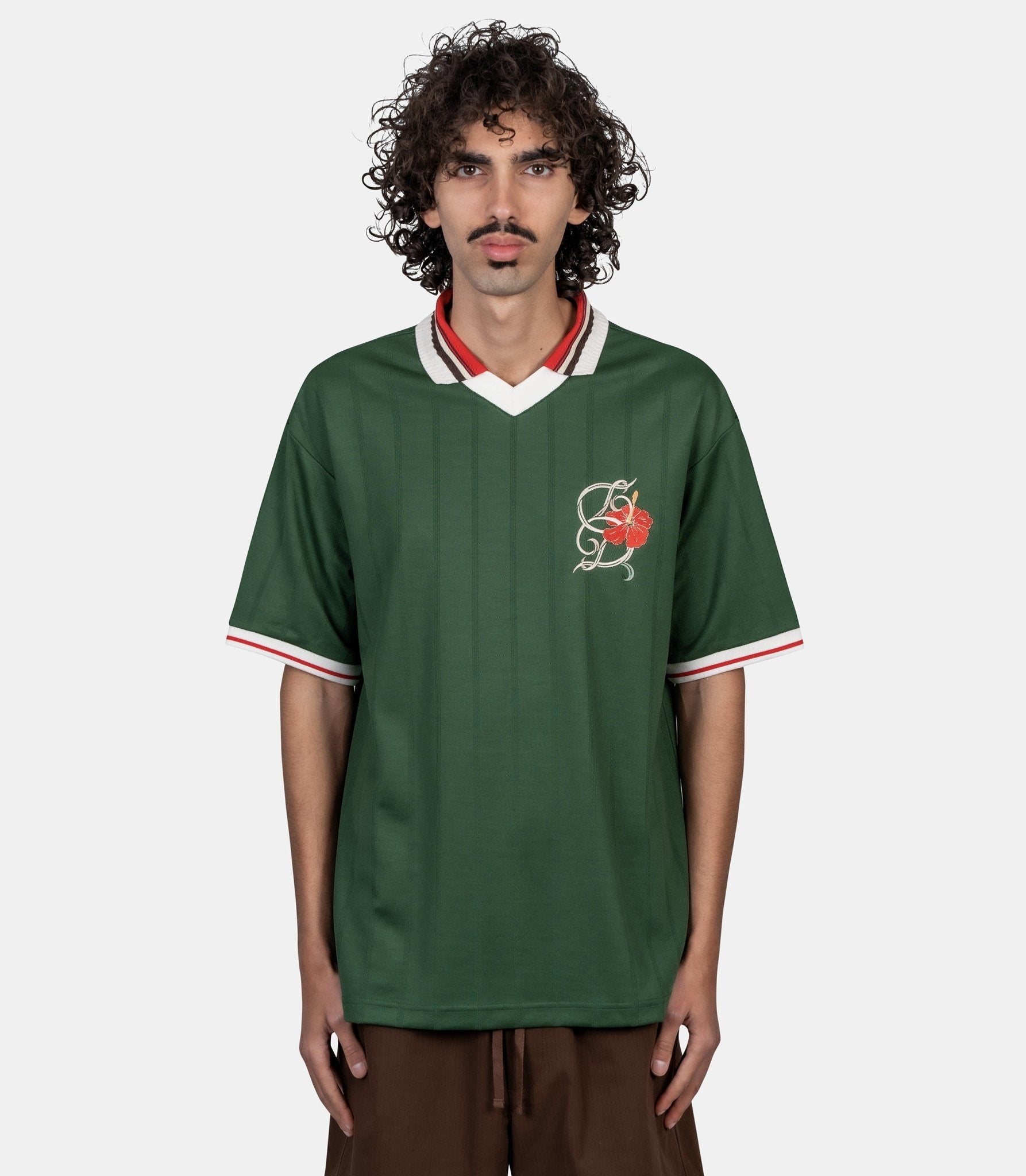 Polo d hibiscus - PL171-PL160-DGN-S - Drôle de monsieur
