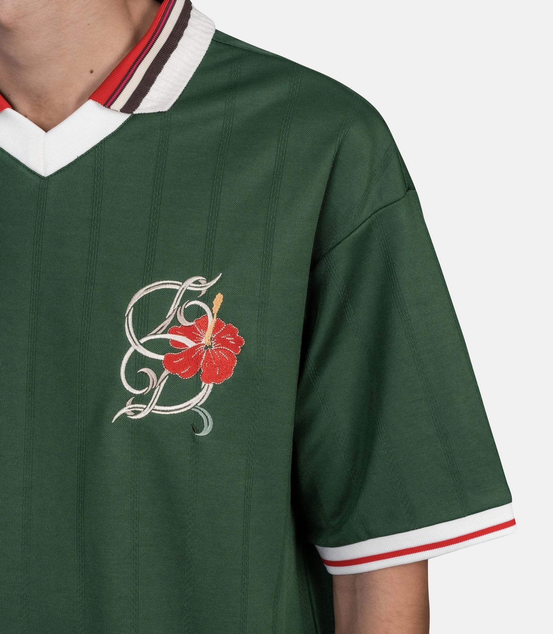 Polo d hibiscus - PL171-PL160-DGN-S - Drôle de monsieur