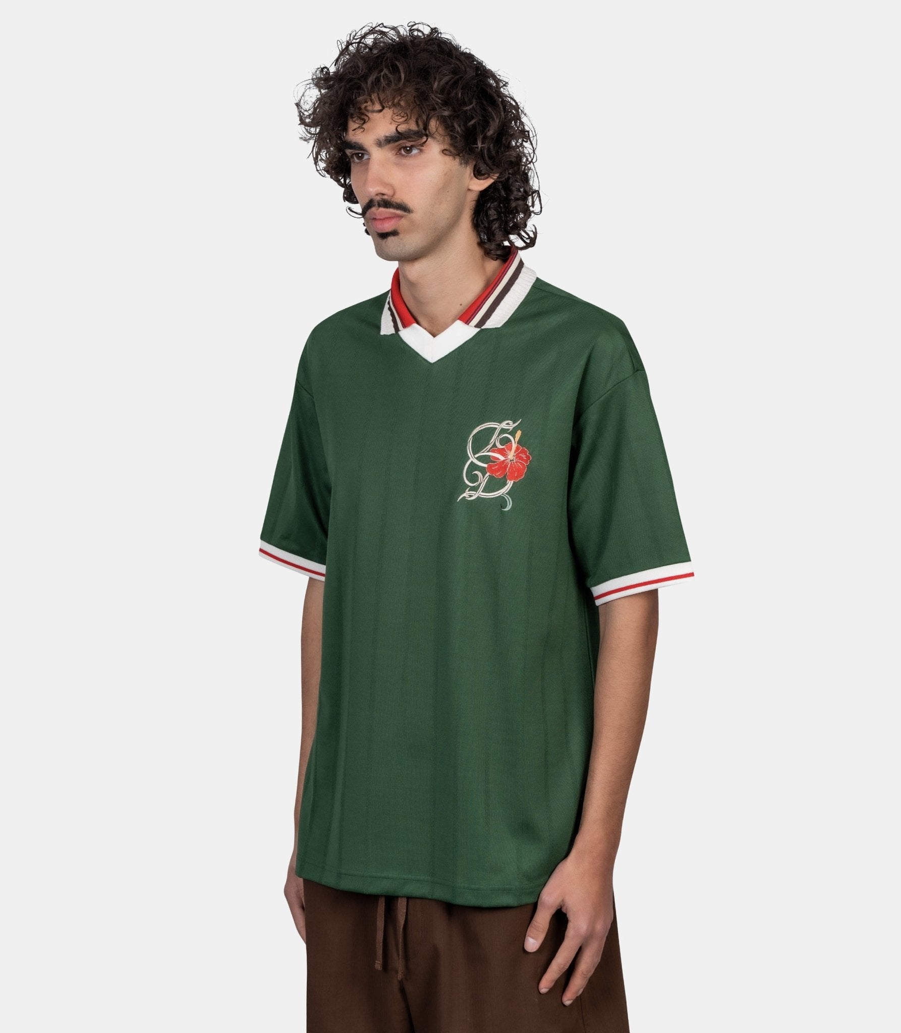 Polo d hibiscus - PL171-PL160-DGN-S - Drôle de monsieur