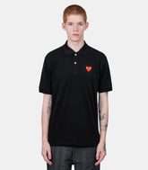 Polo emblème rouge - AX-T006-051-1-S - Comme des garçons play