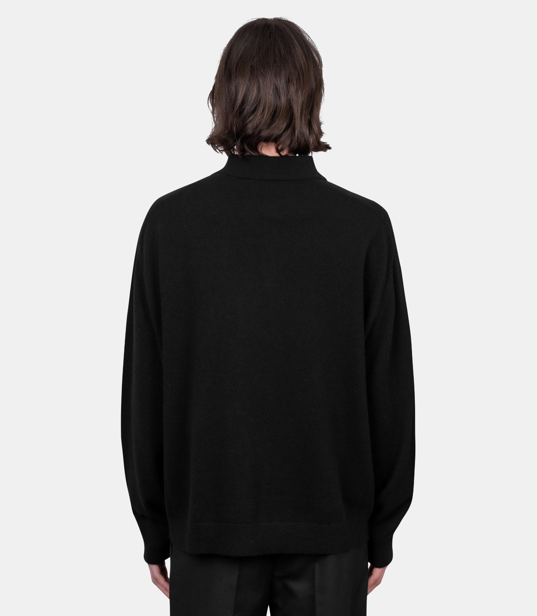 Polo en maille - B60388-900-S - Acne studios