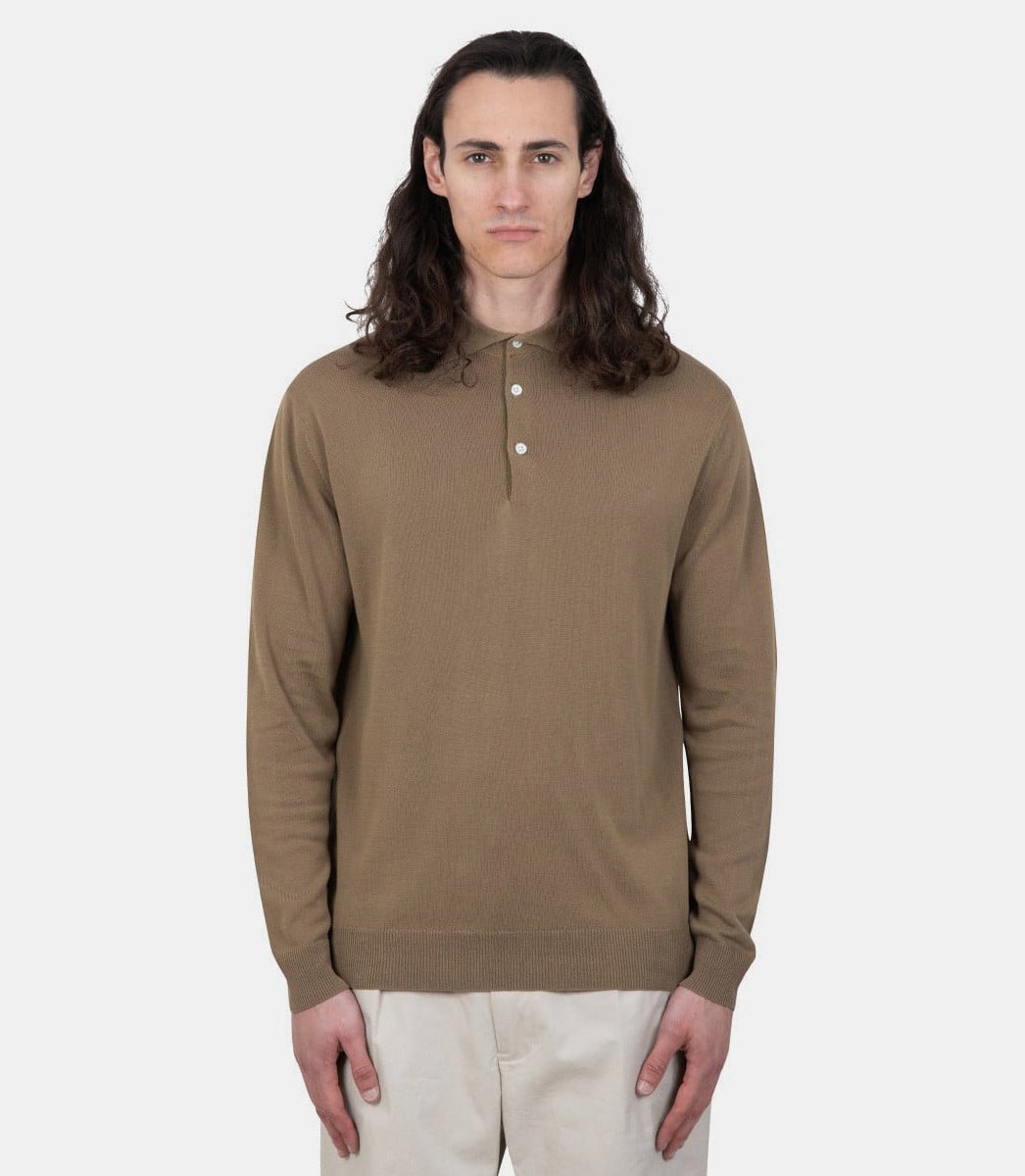 Polo en tricot 12g3812 - 0005 - 156 - 26 - SS24 - SBeams +