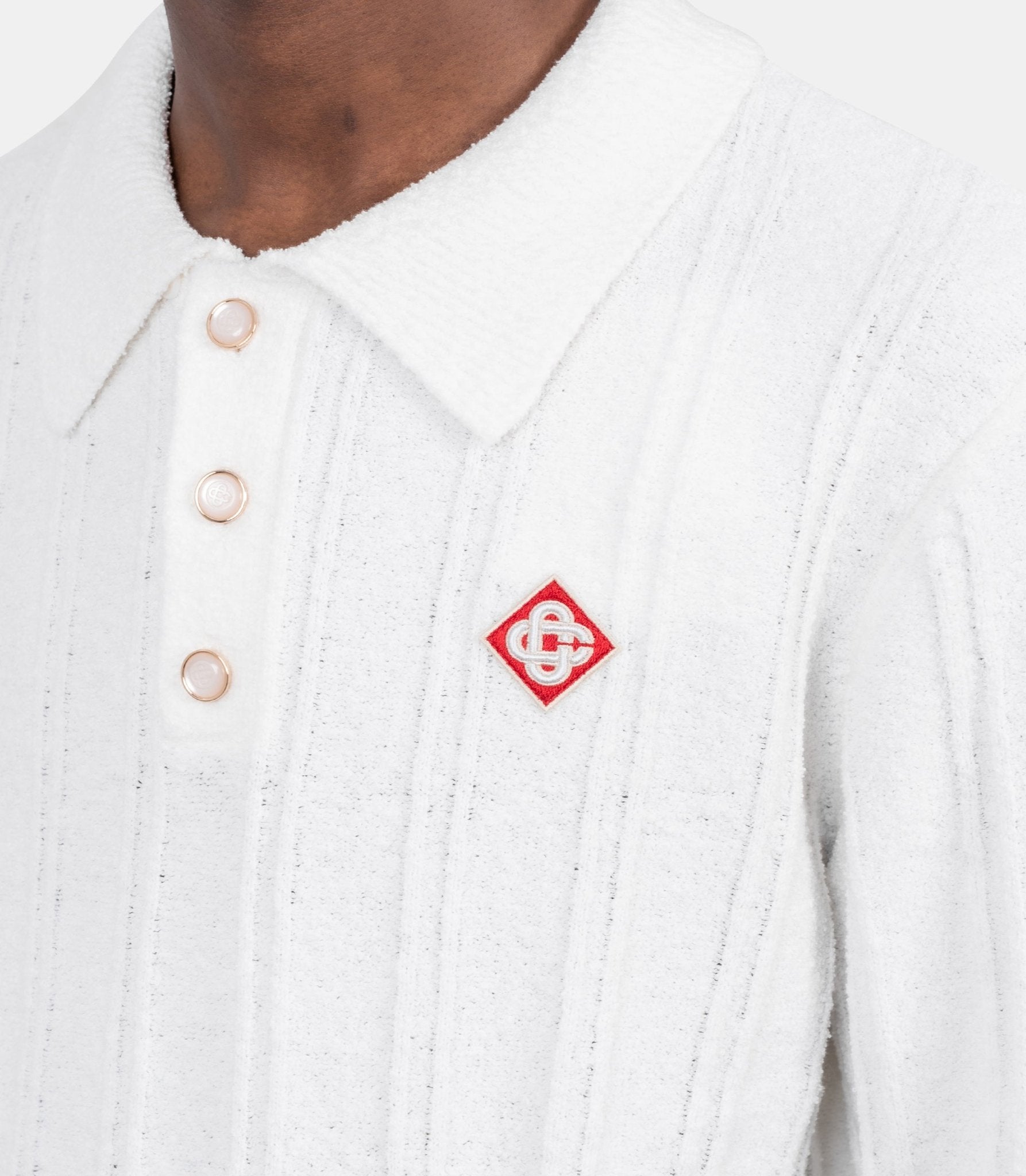 Polo manches longues - M-PF26-KW-1000-01-S - Casablanca