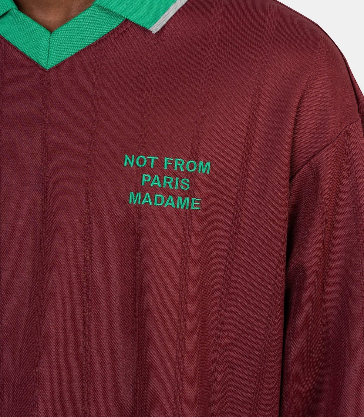 Polo manches longues slogan-M-PL189-PL160-BY-XS-Drôle de monsieur