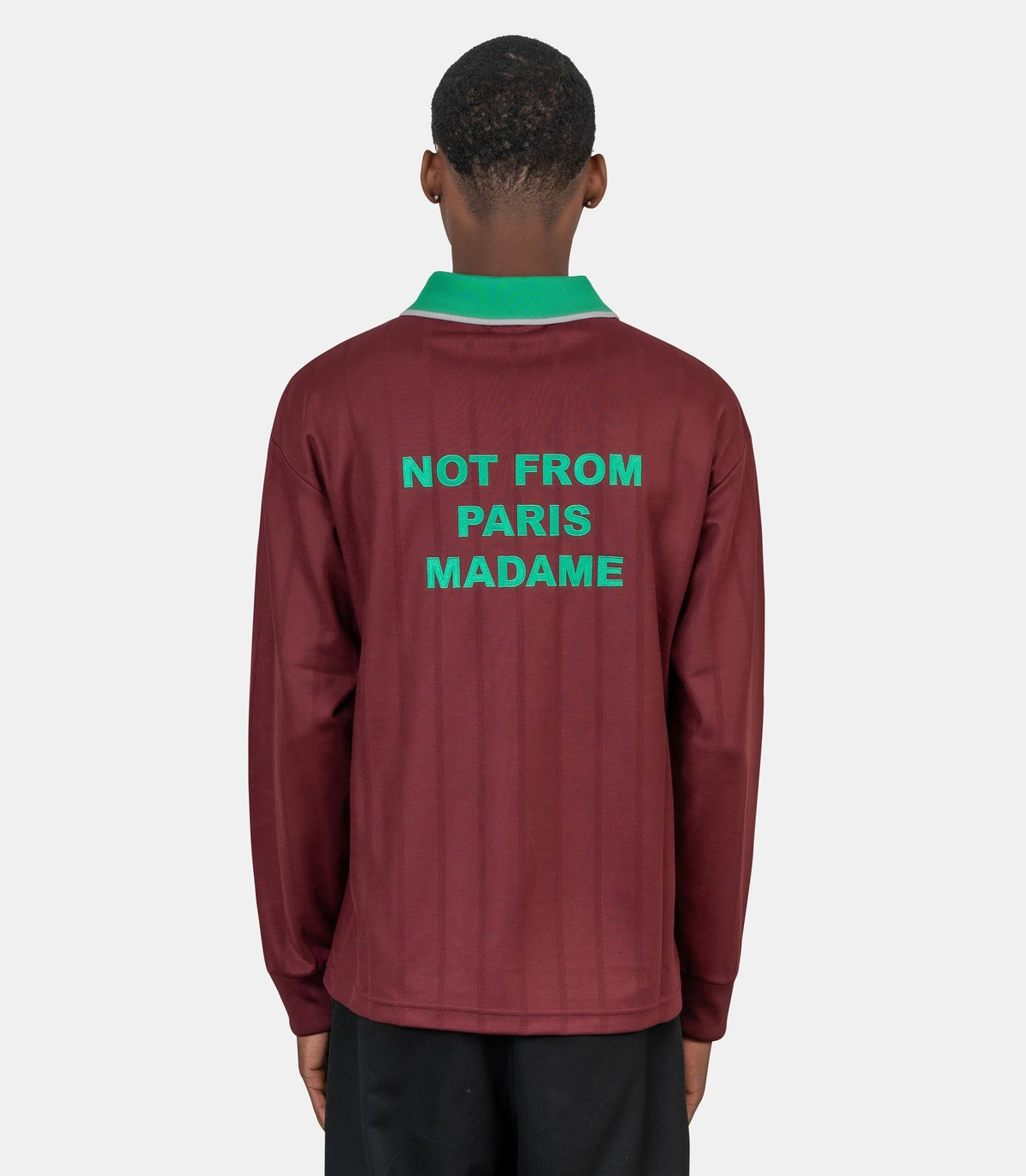 Polo manches longues slogan-M-PL189-PL160-BY-XS-Drôle de monsieur