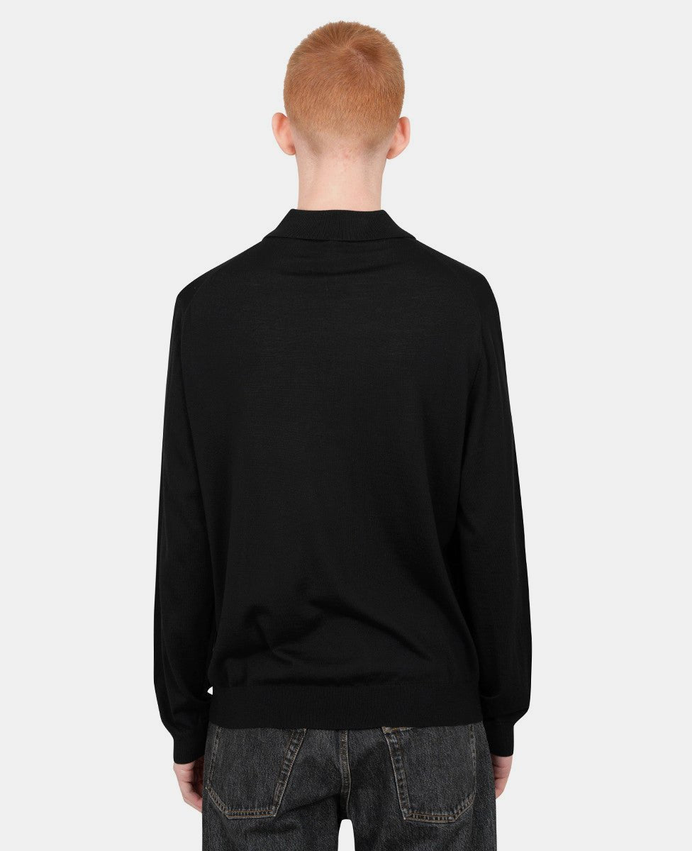 Polo merino3062 - BLACK - MSunflower