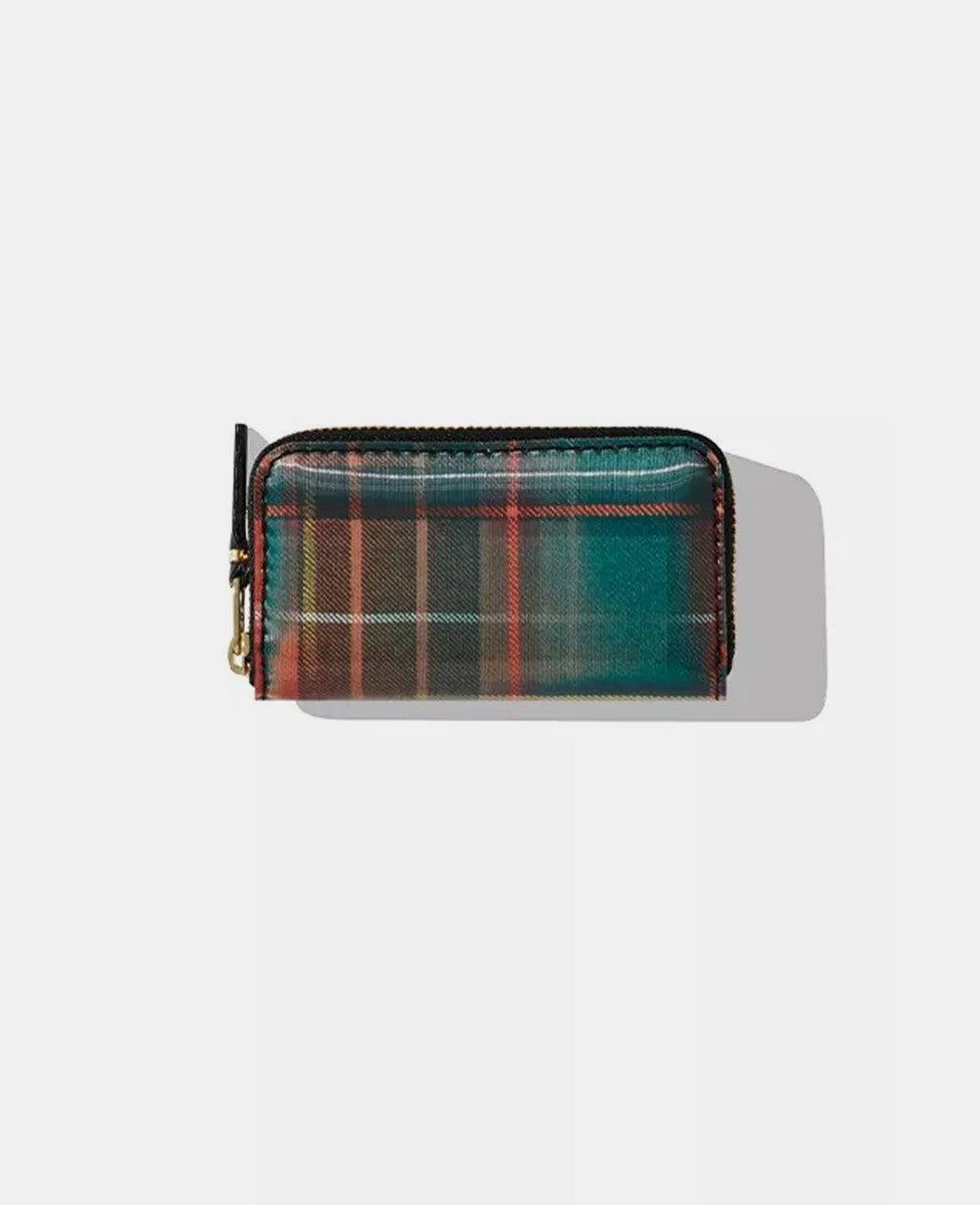 Porte monnaie mini écossais - SA410XLT - REDGREEN - FW23 - O/S - Comme des garçons wallet