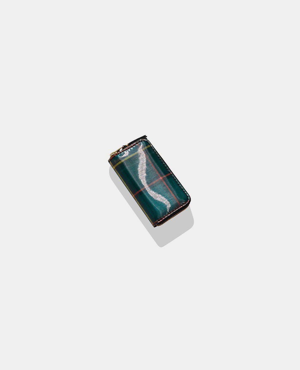 Porte monnaie mini écossais - SA410XLT - REDGREEN - FW23 - O/S - Comme des garçons wallet