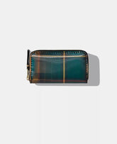 Porte monnaie mini écossais - SA410XLT - YELLOWGREEN - FW23 - O/S - Comme des garçons wallet